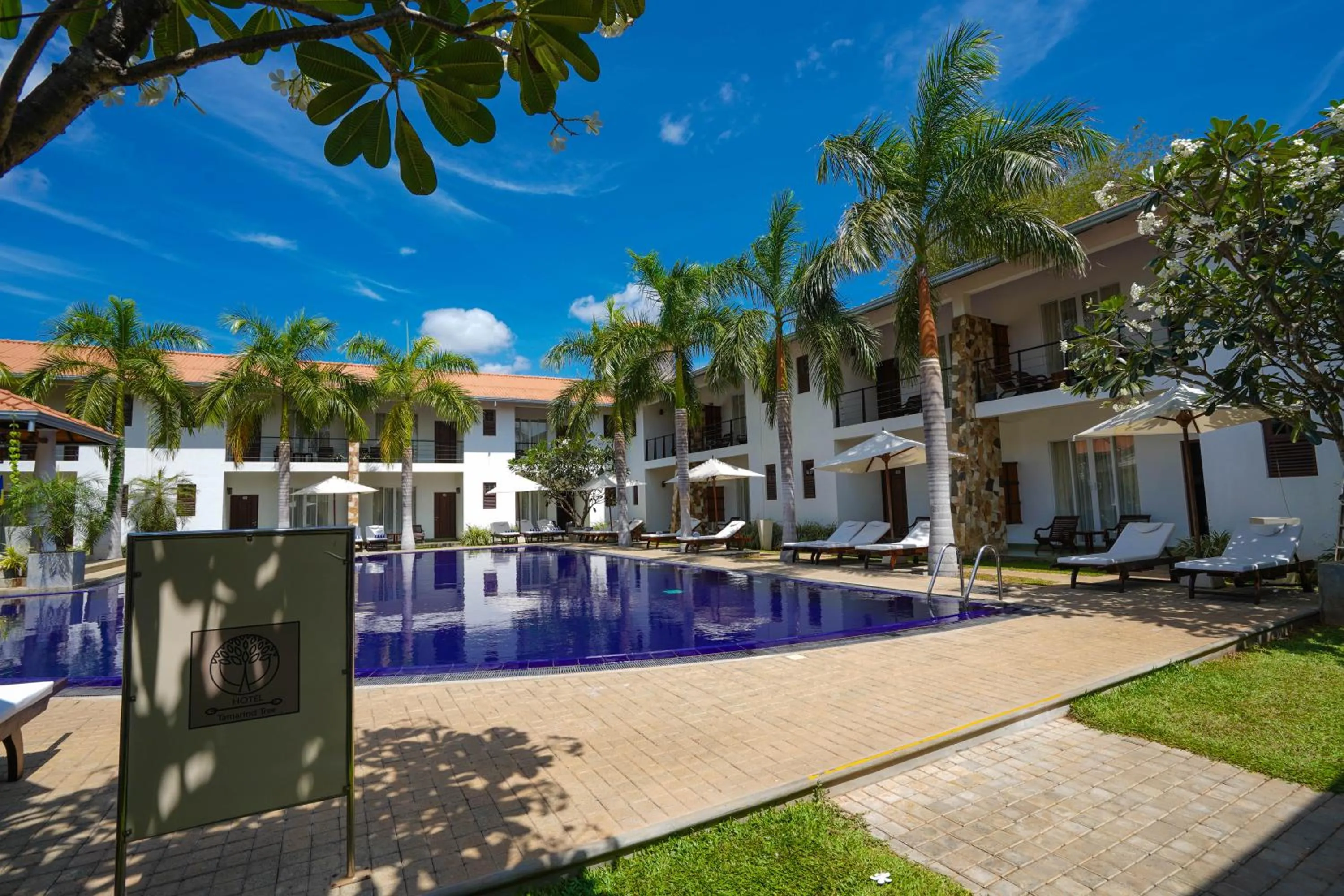 Swimming pool in Hotel Tamarind Tree
