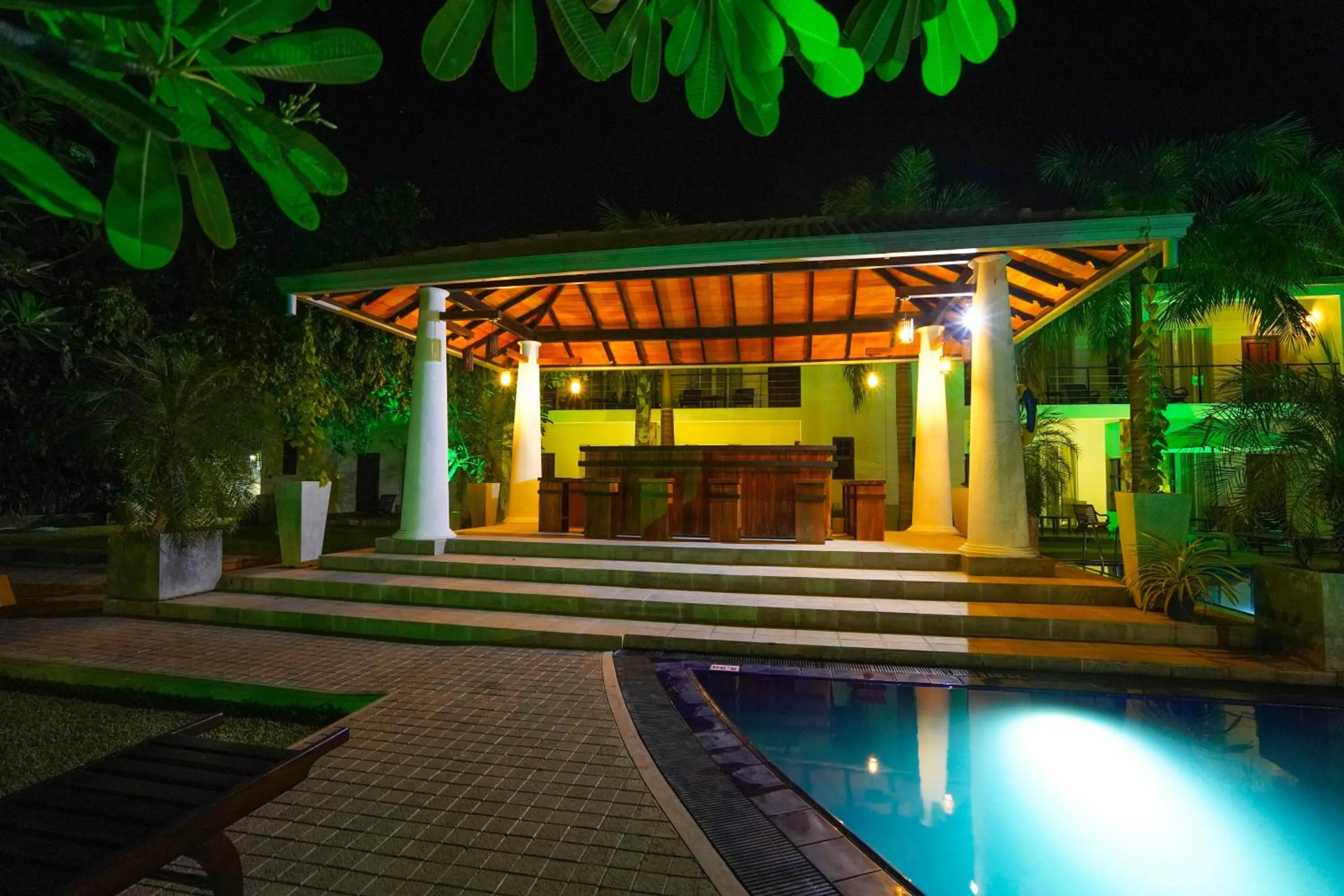 Pool view in Hotel Tamarind Tree
