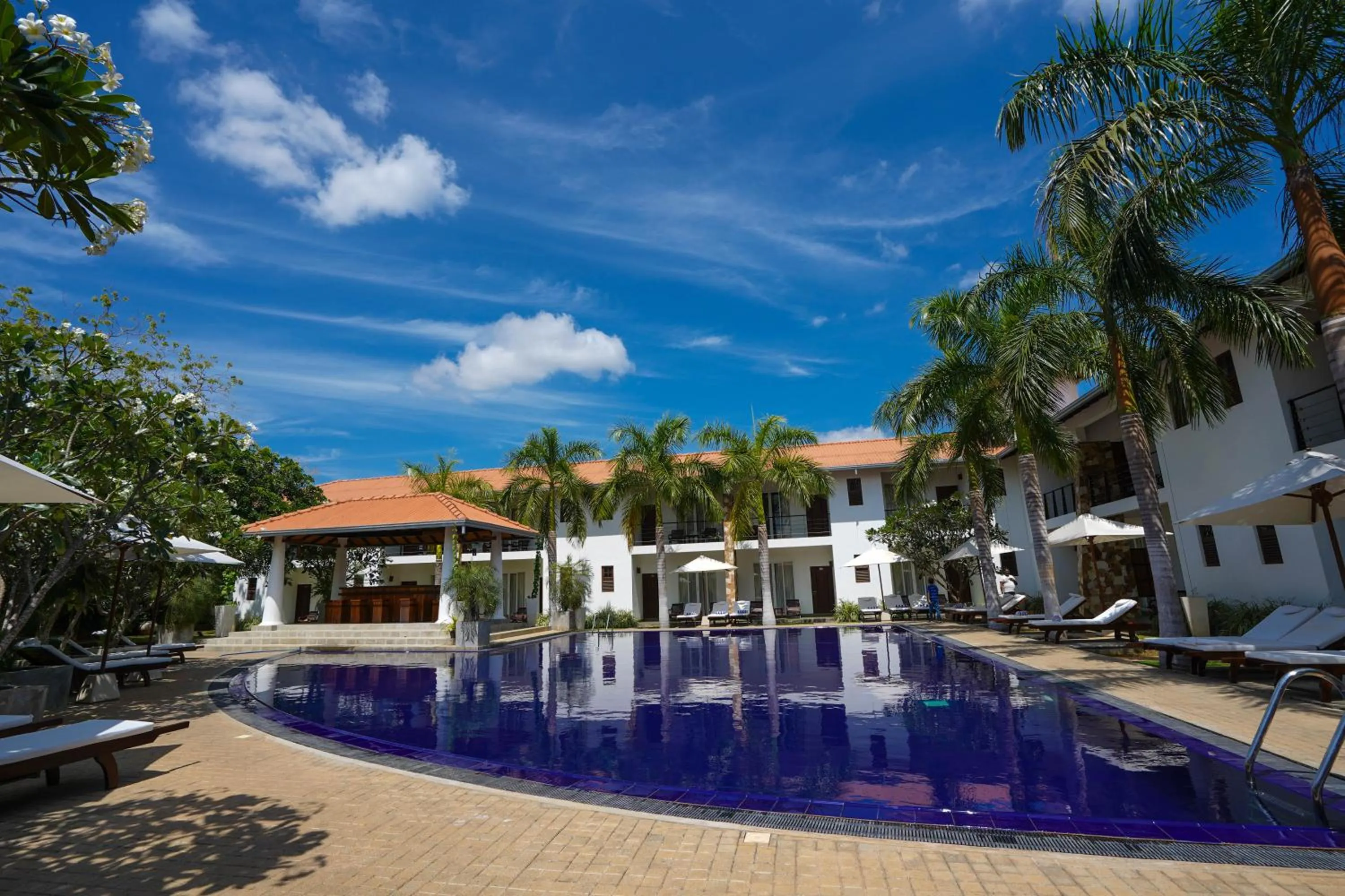 Pool view in Hotel Tamarind Tree