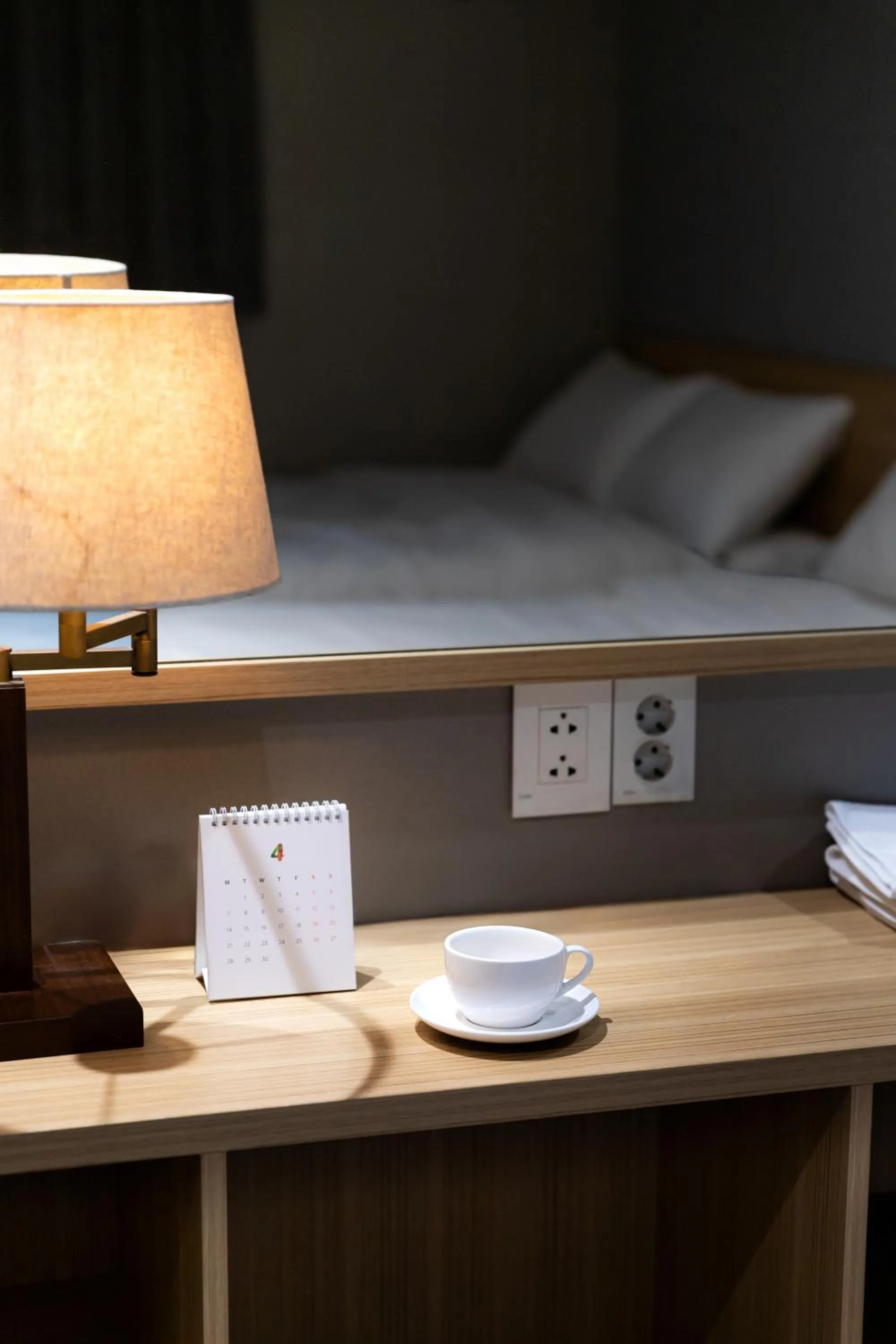 Bed in About Stay Seoul