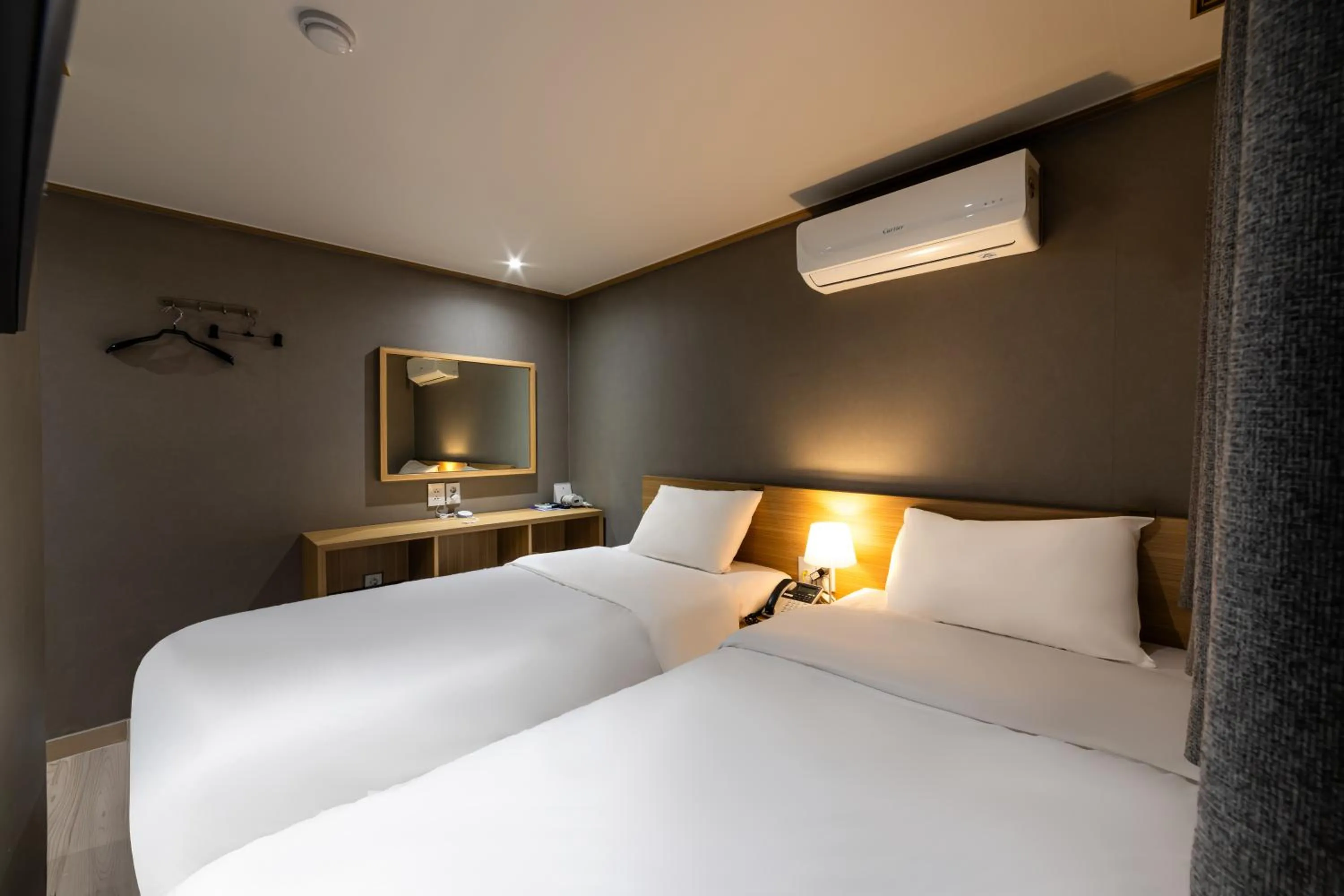 Bed in About Stay Seoul