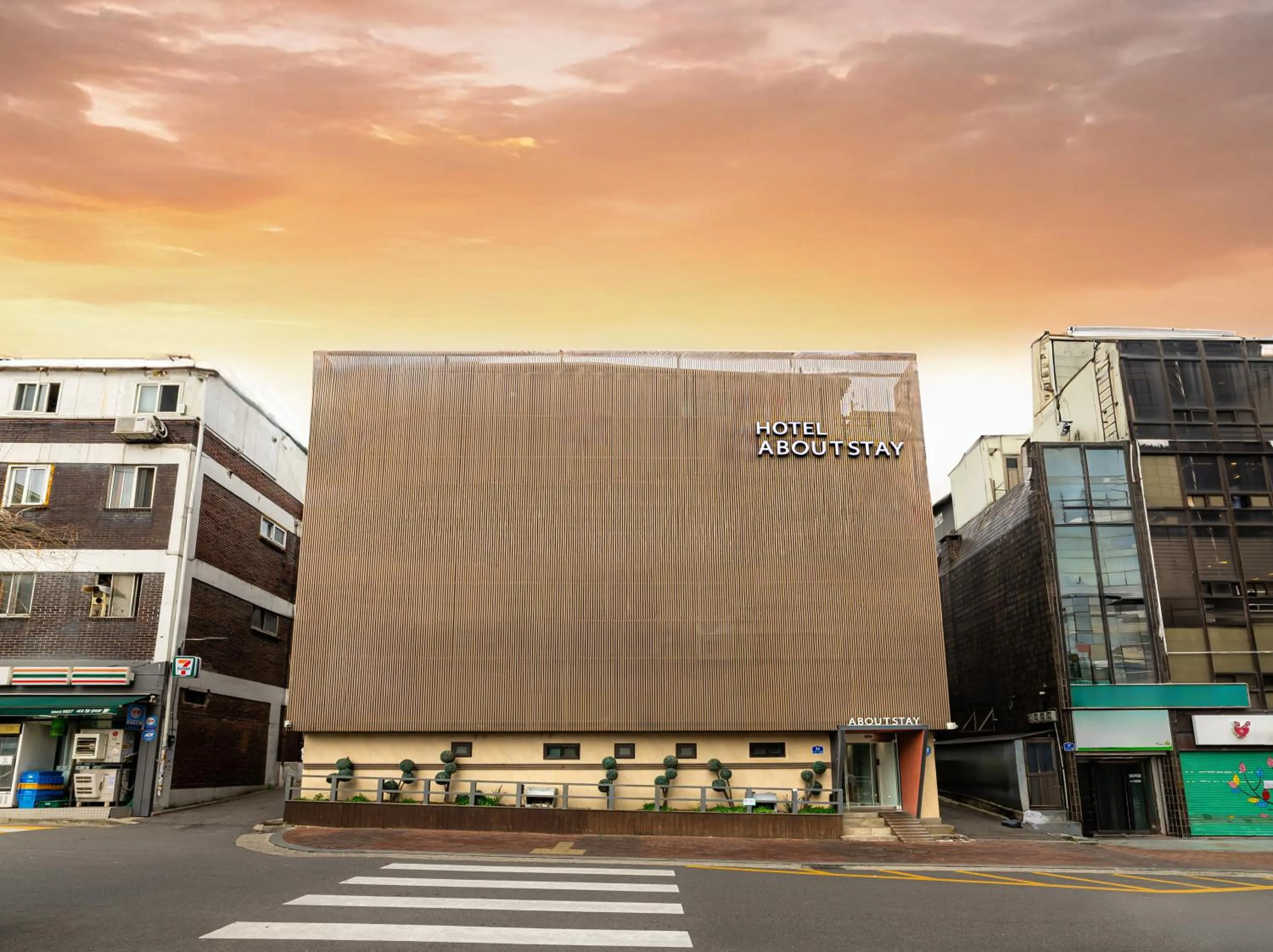 Property building in About Stay Seoul