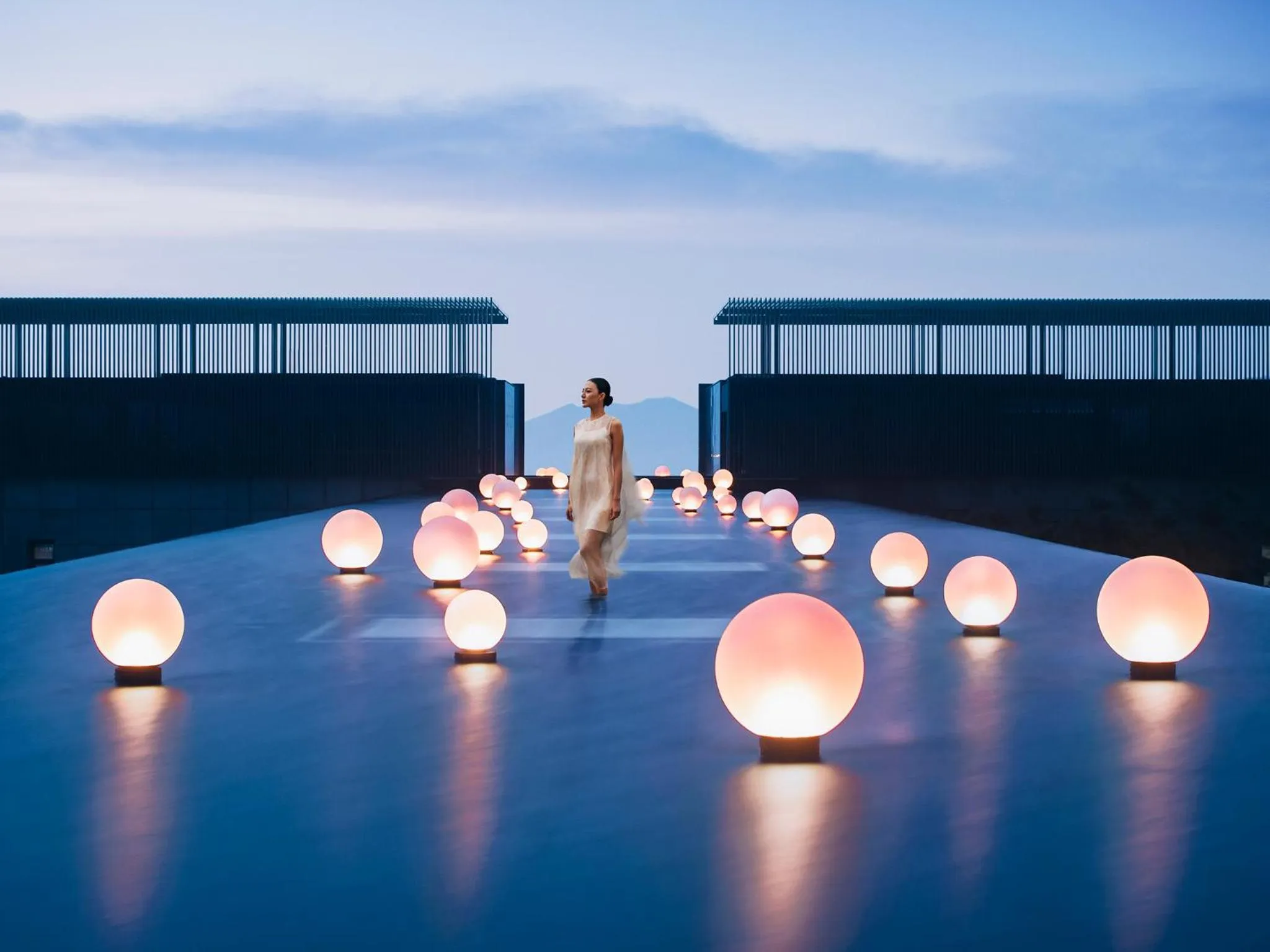 Property building in Park Hyatt Sanya Sunny Bay Resort