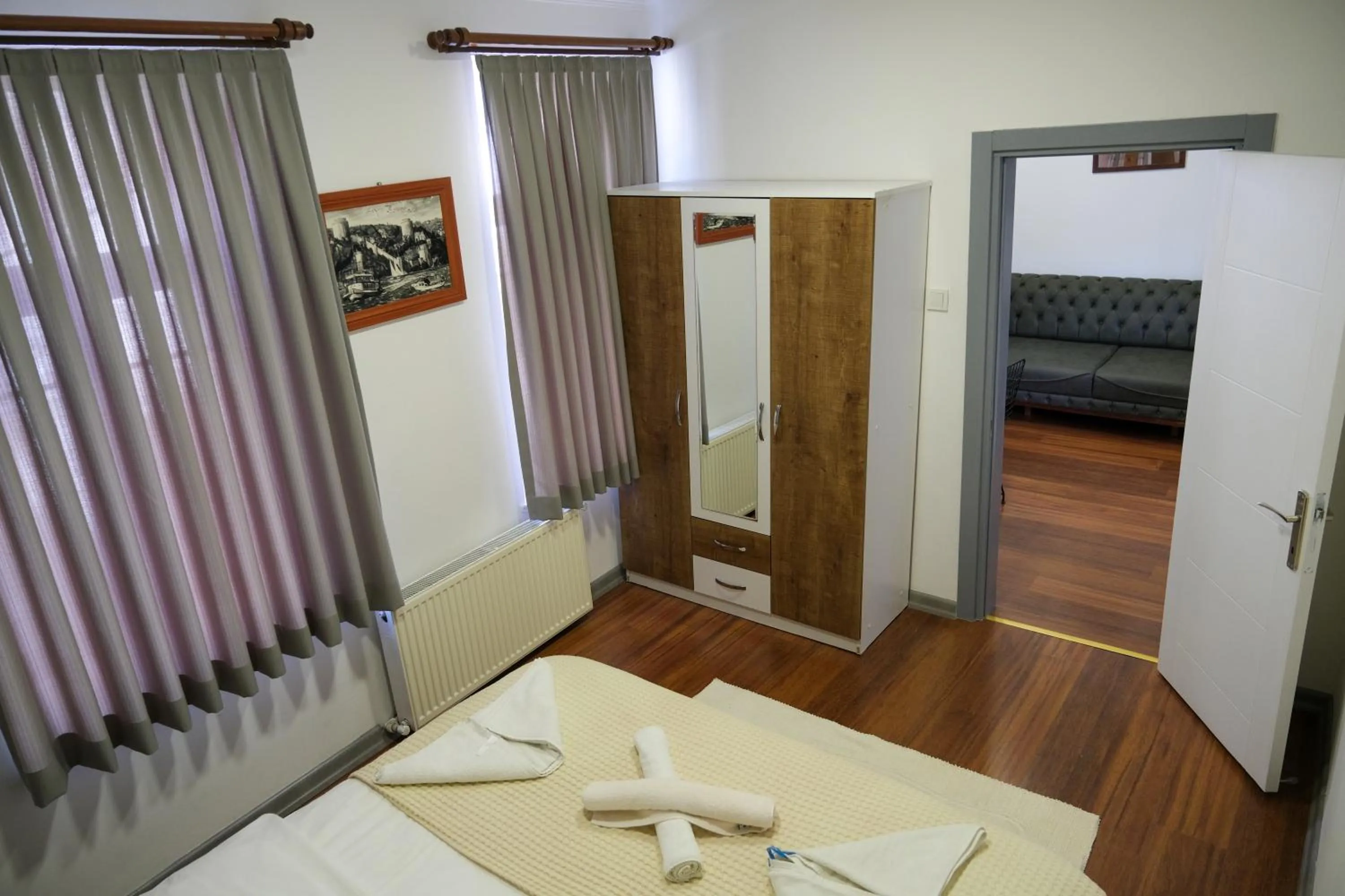 Bed in Taksim Neo Pera Suites