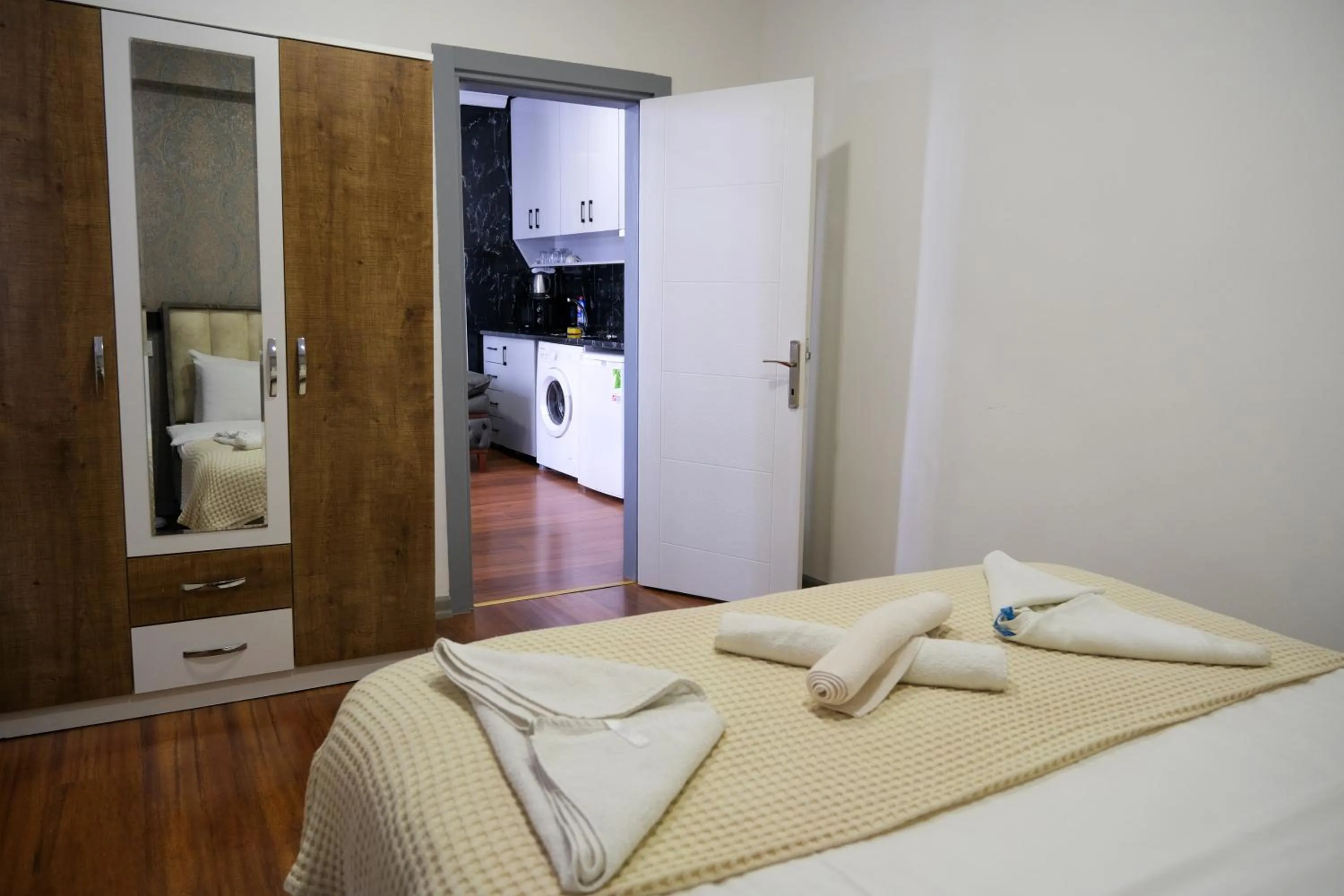 Bed in Taksim Neo Pera Suites