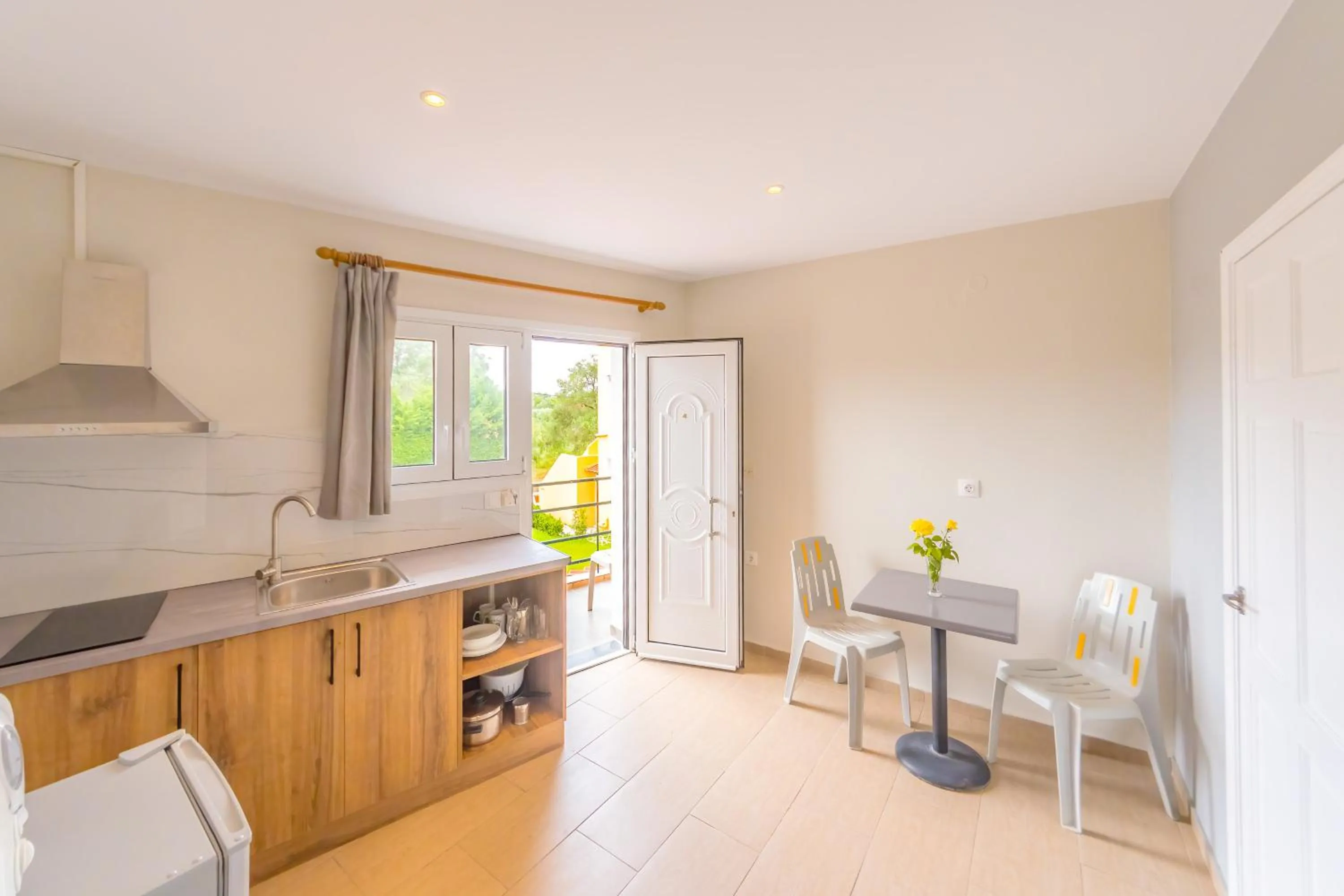 kitchen in Nikos Villas