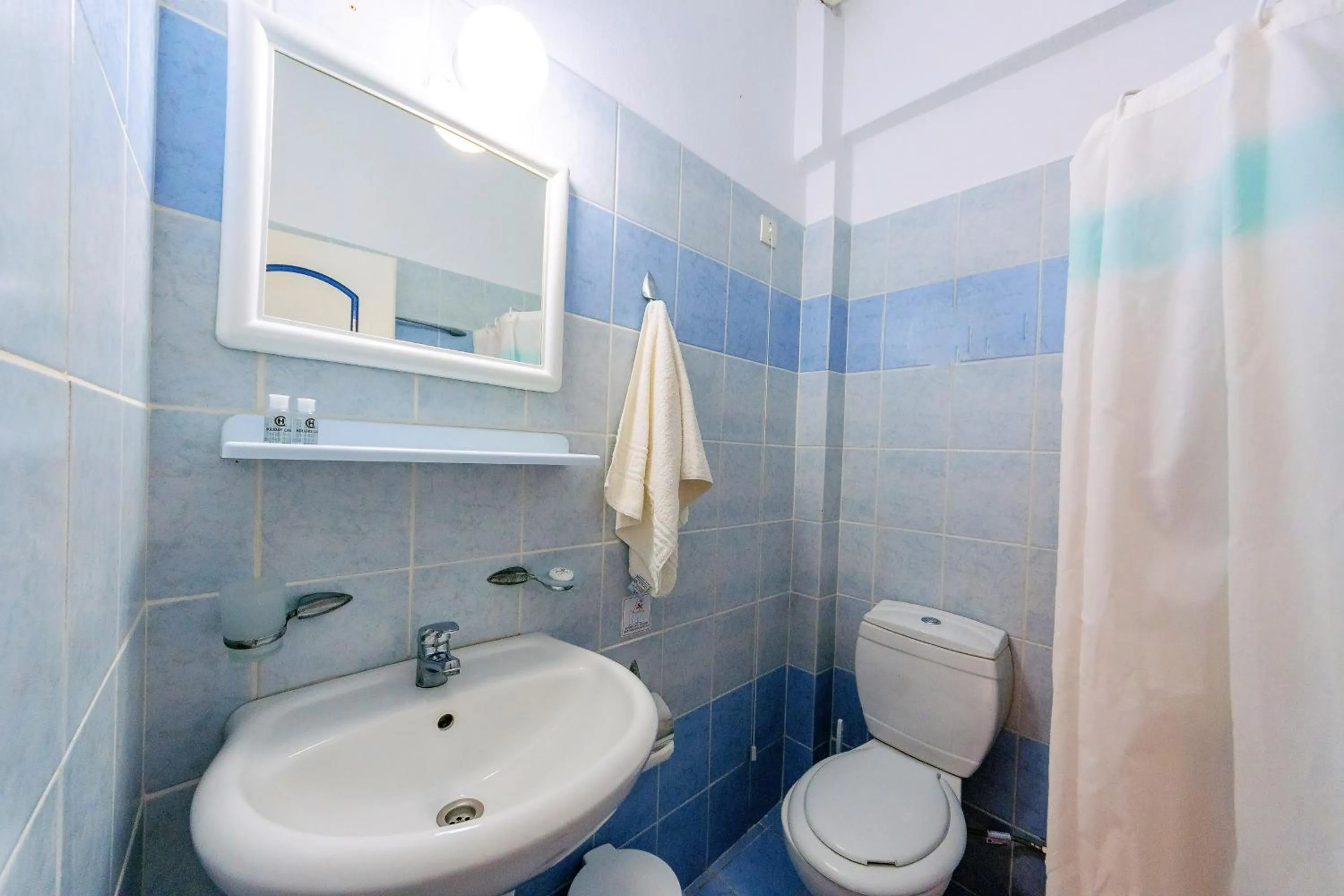 Bathroom in Nikos Villas