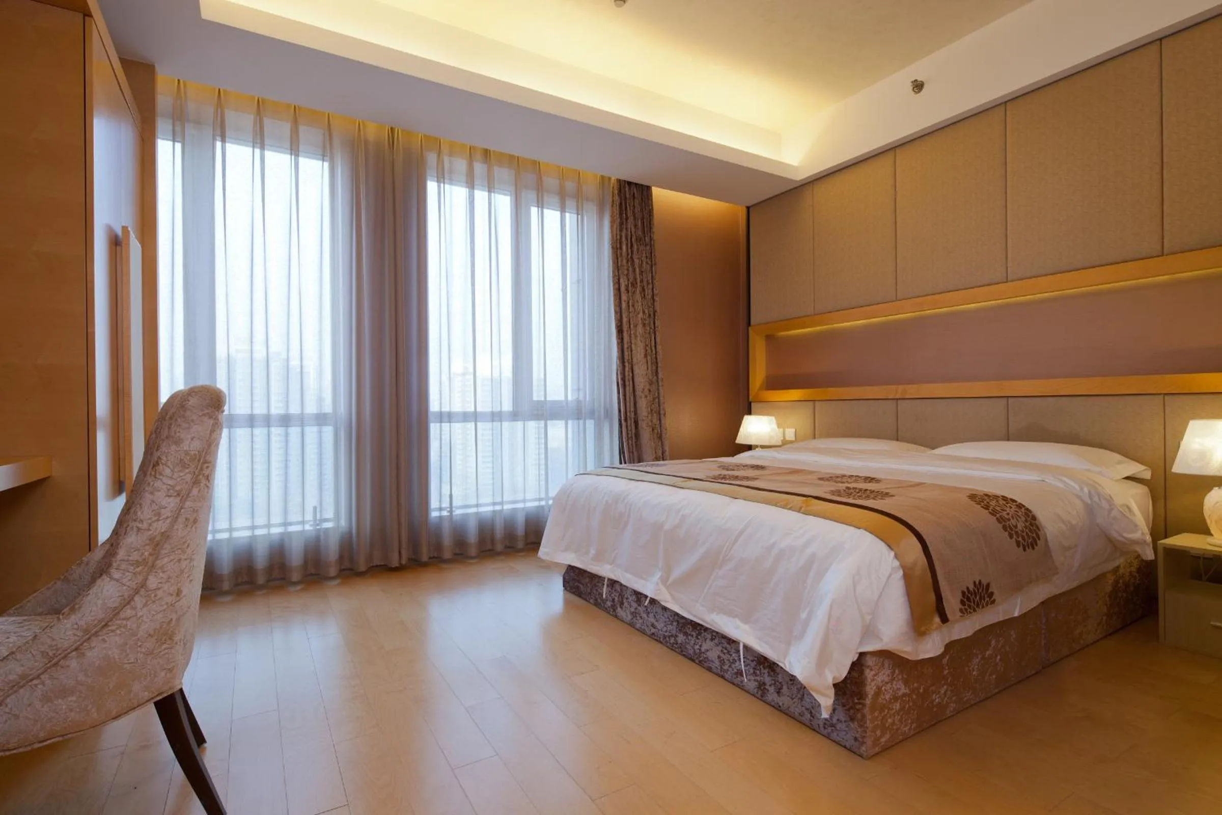 Bedroom in Beijing Xinxiang Yayuan Apartment (Sanlitun)