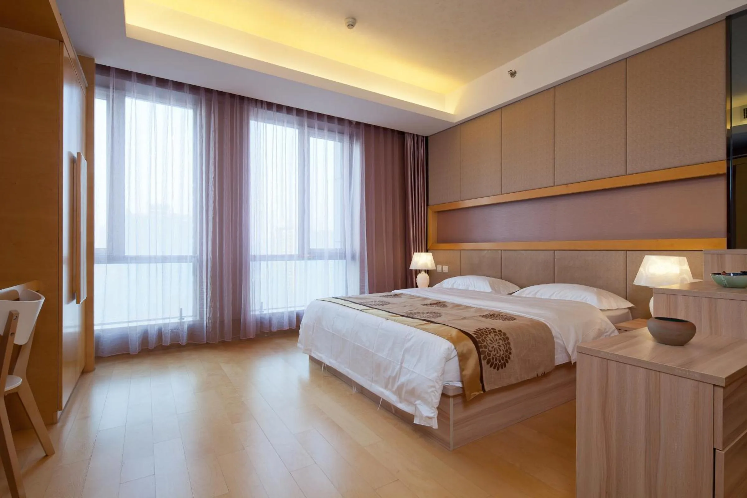 Bedroom in Beijing Xinxiang Yayuan Apartment (Sanlitun)