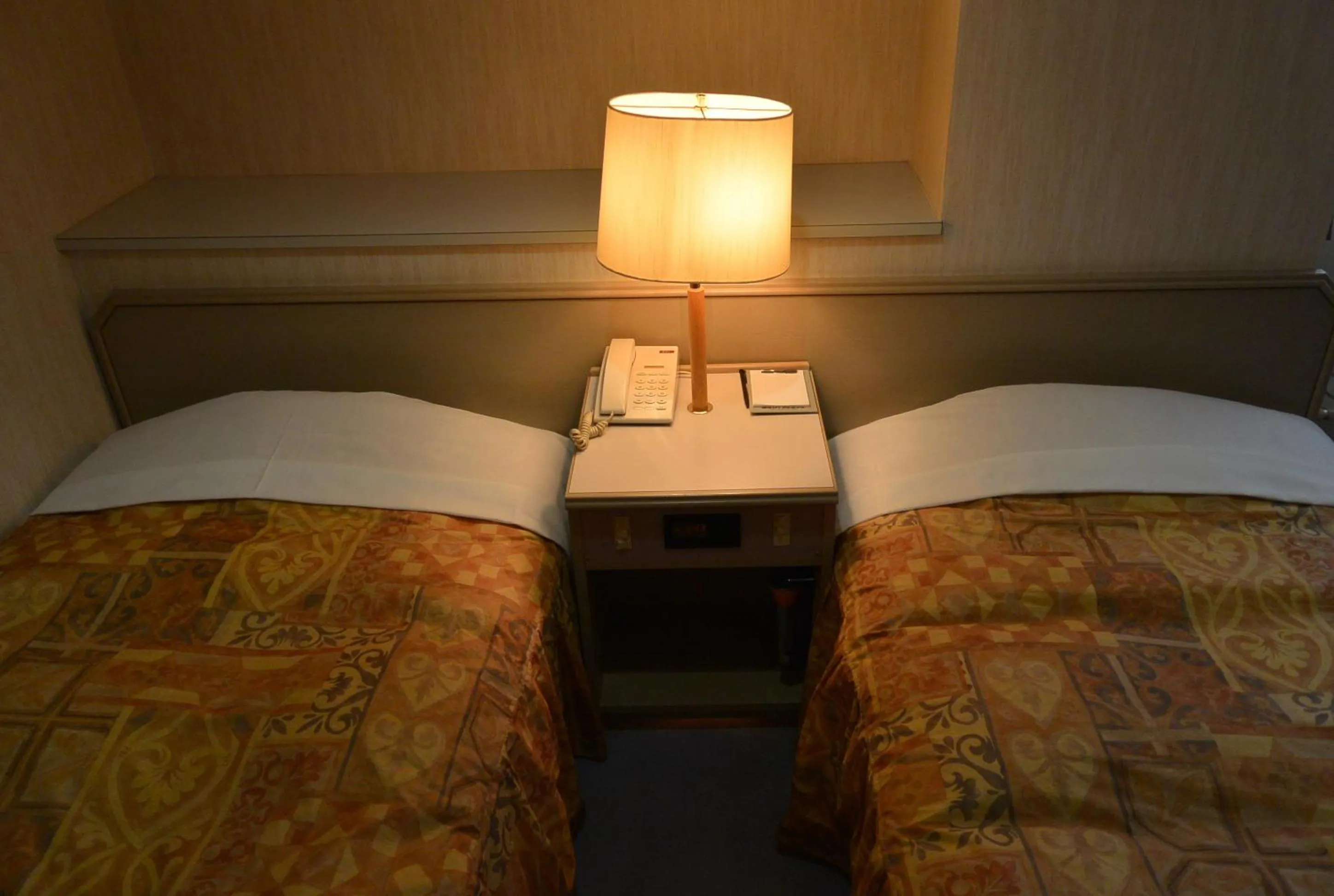 Bed in Abashiri Royal Hotel