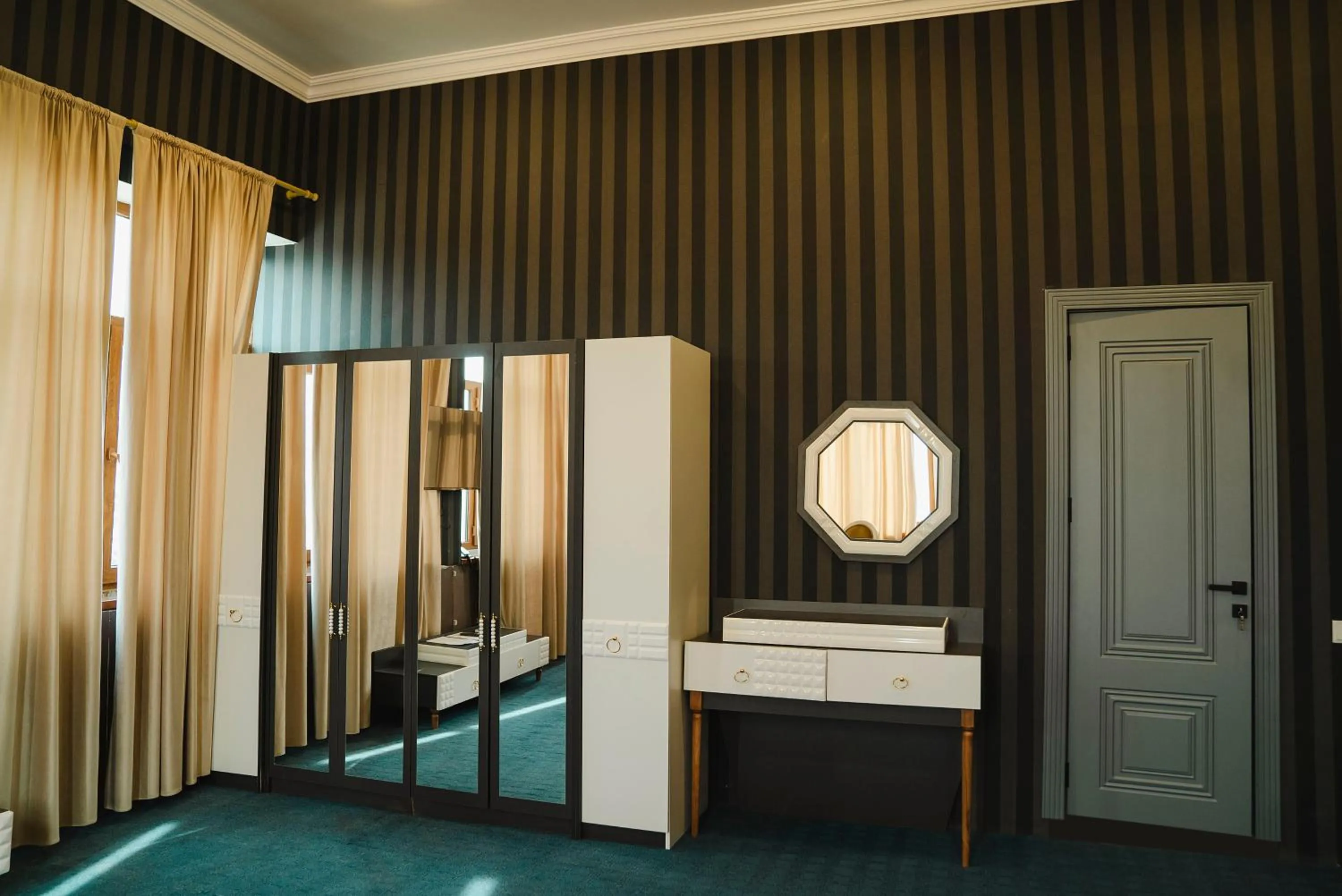 Bed in Olive Garden Baku Hotel