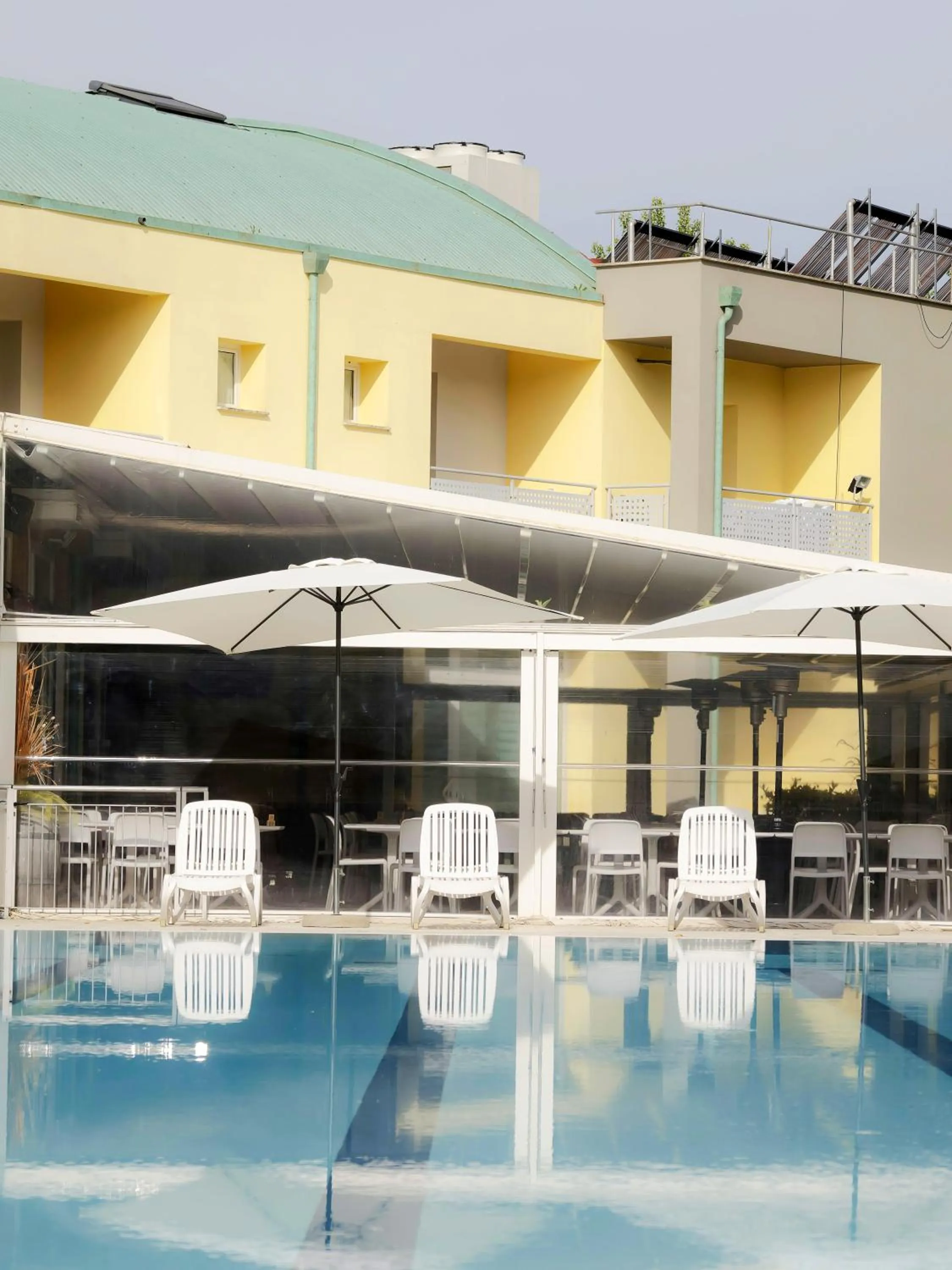 Pool view in Hotel Arezzo ASC