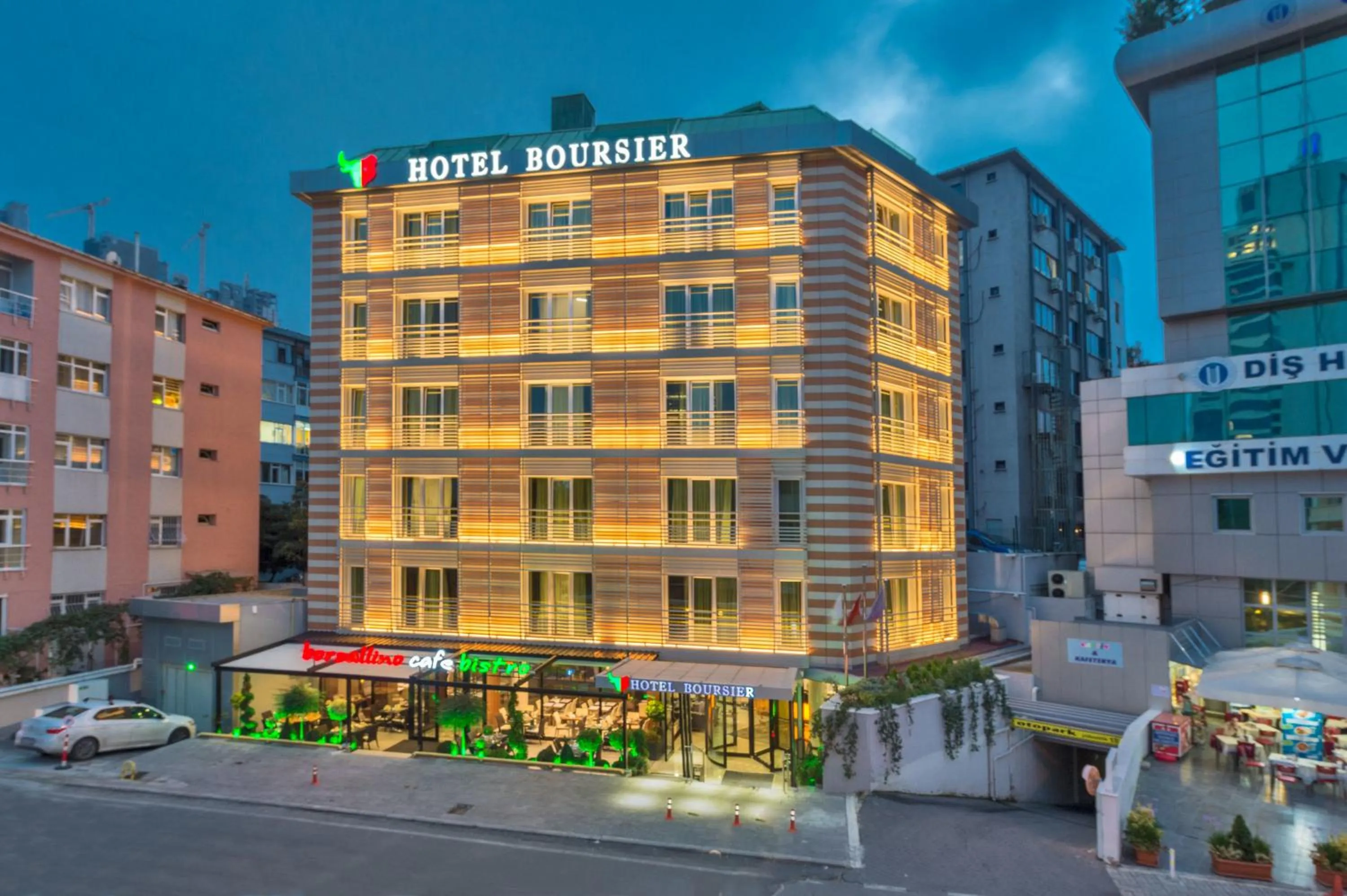 Property building in Hotel Boursier 1 & Spa