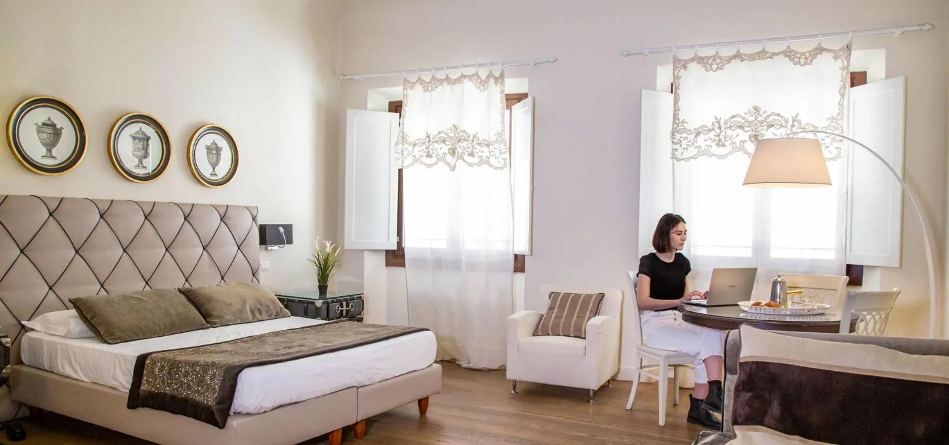 Bedroom in Boutique Hotel del Corso