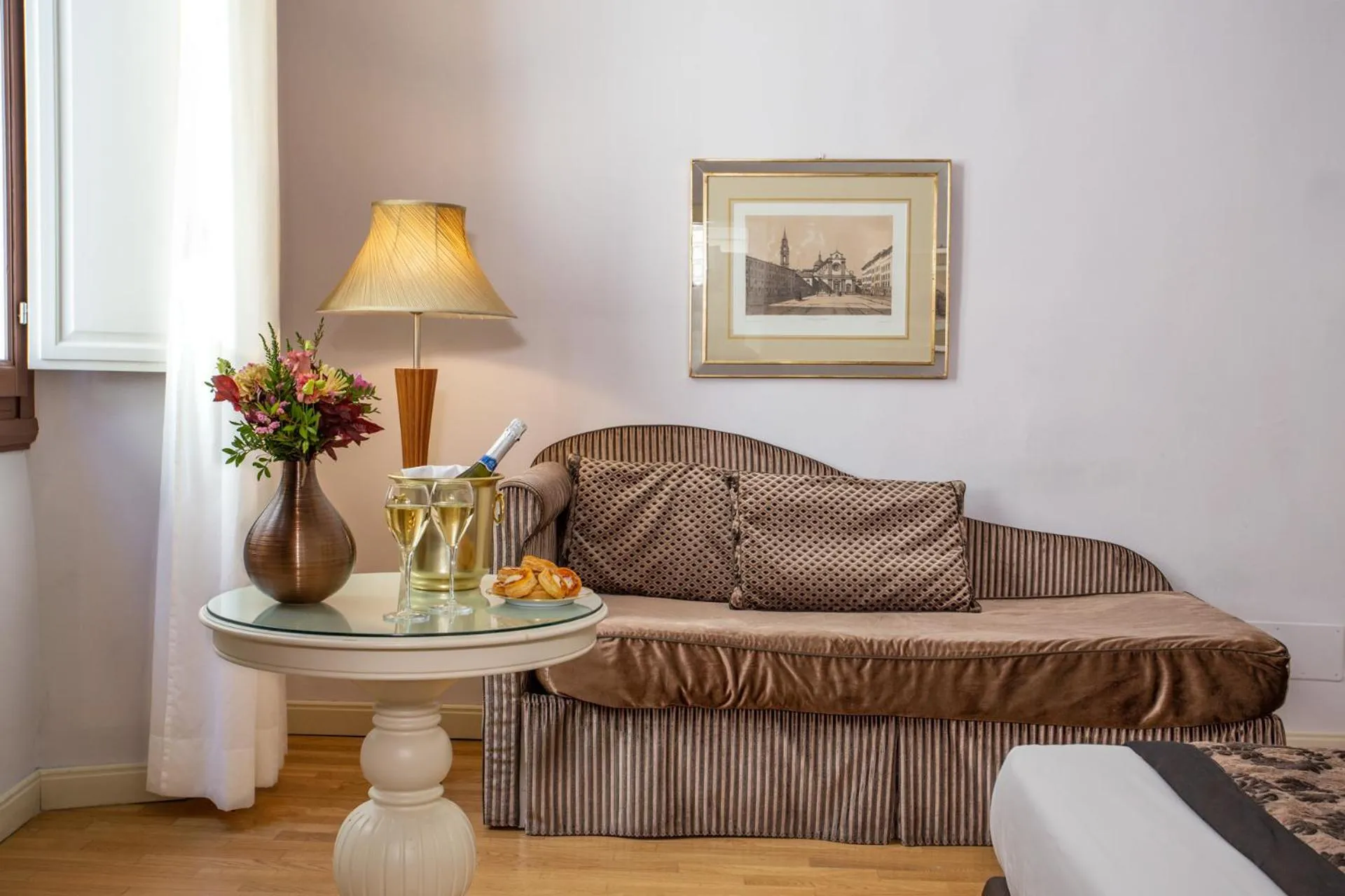 Living room in Boutique Hotel del Corso