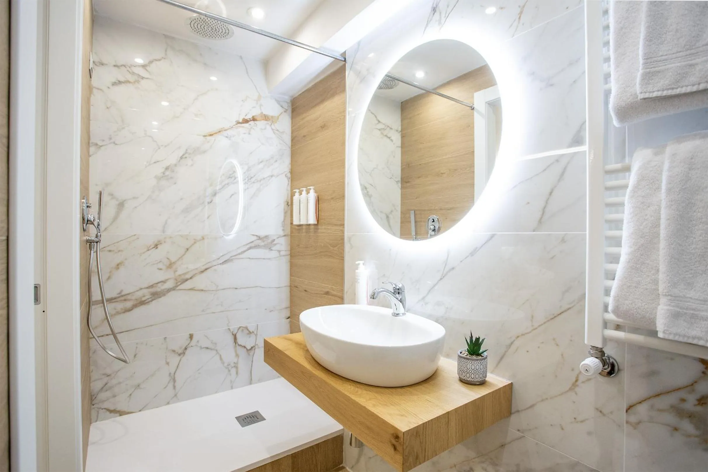 Bathroom in Boutique Hotel del Corso