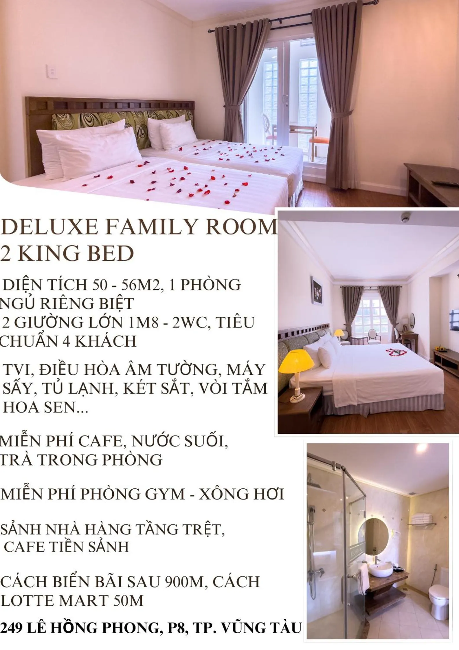 Bed in Phoenix Hotel Vung Tau