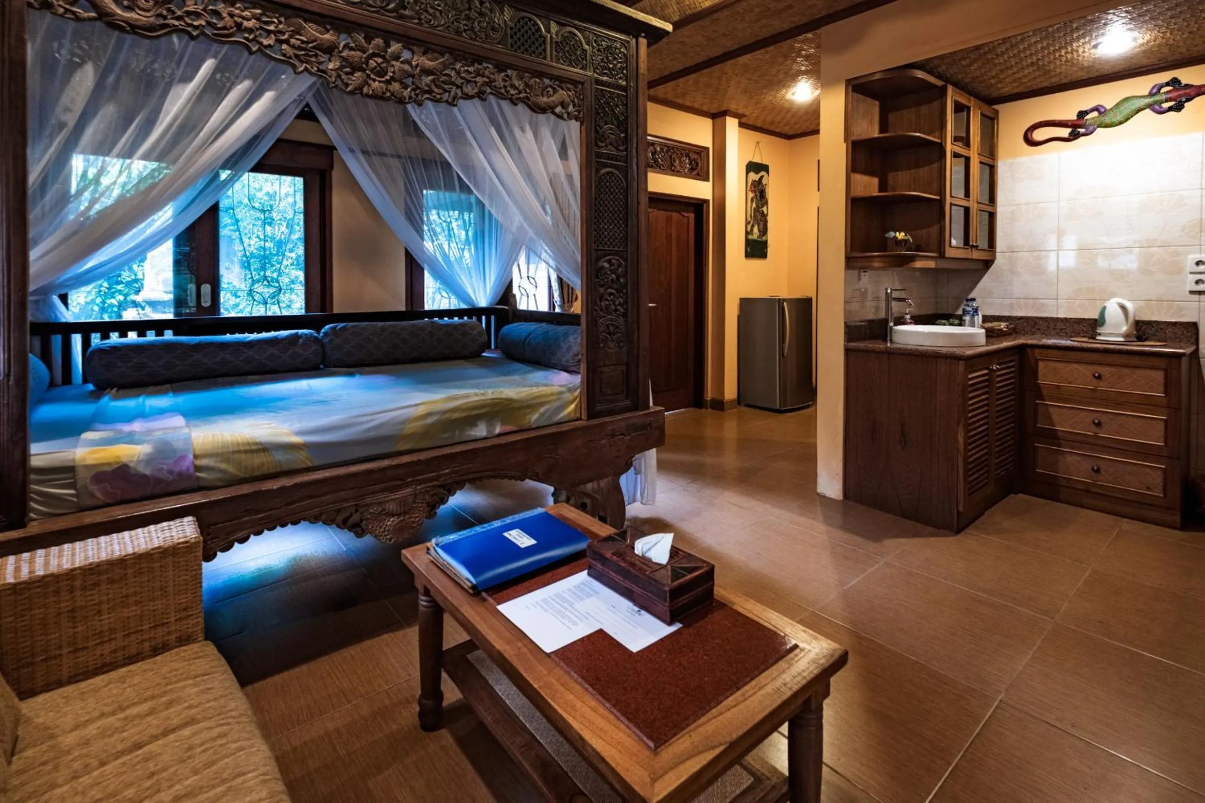 Living room, Bed in Murni's Houses & Spa