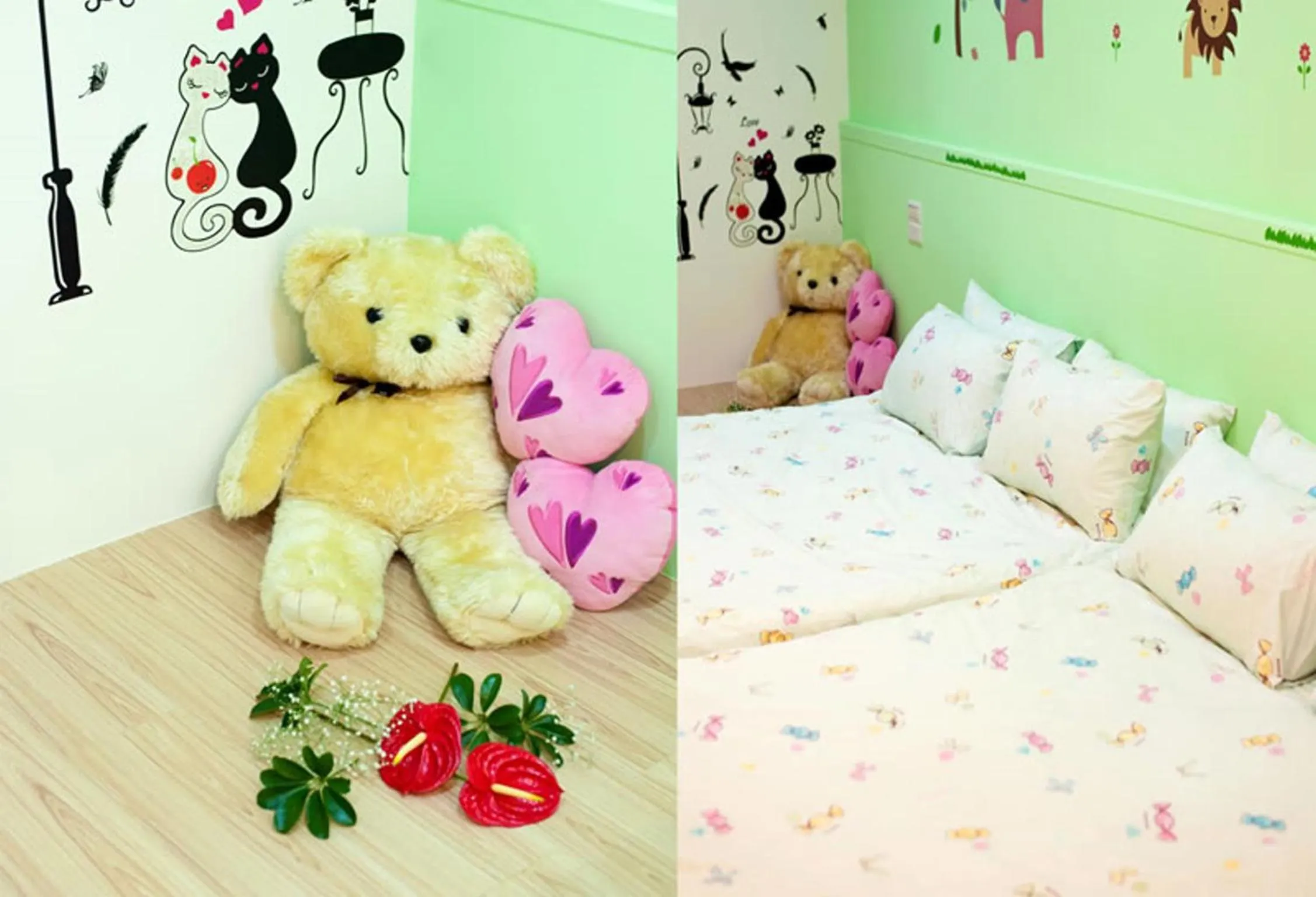 Bed in Free World B&B