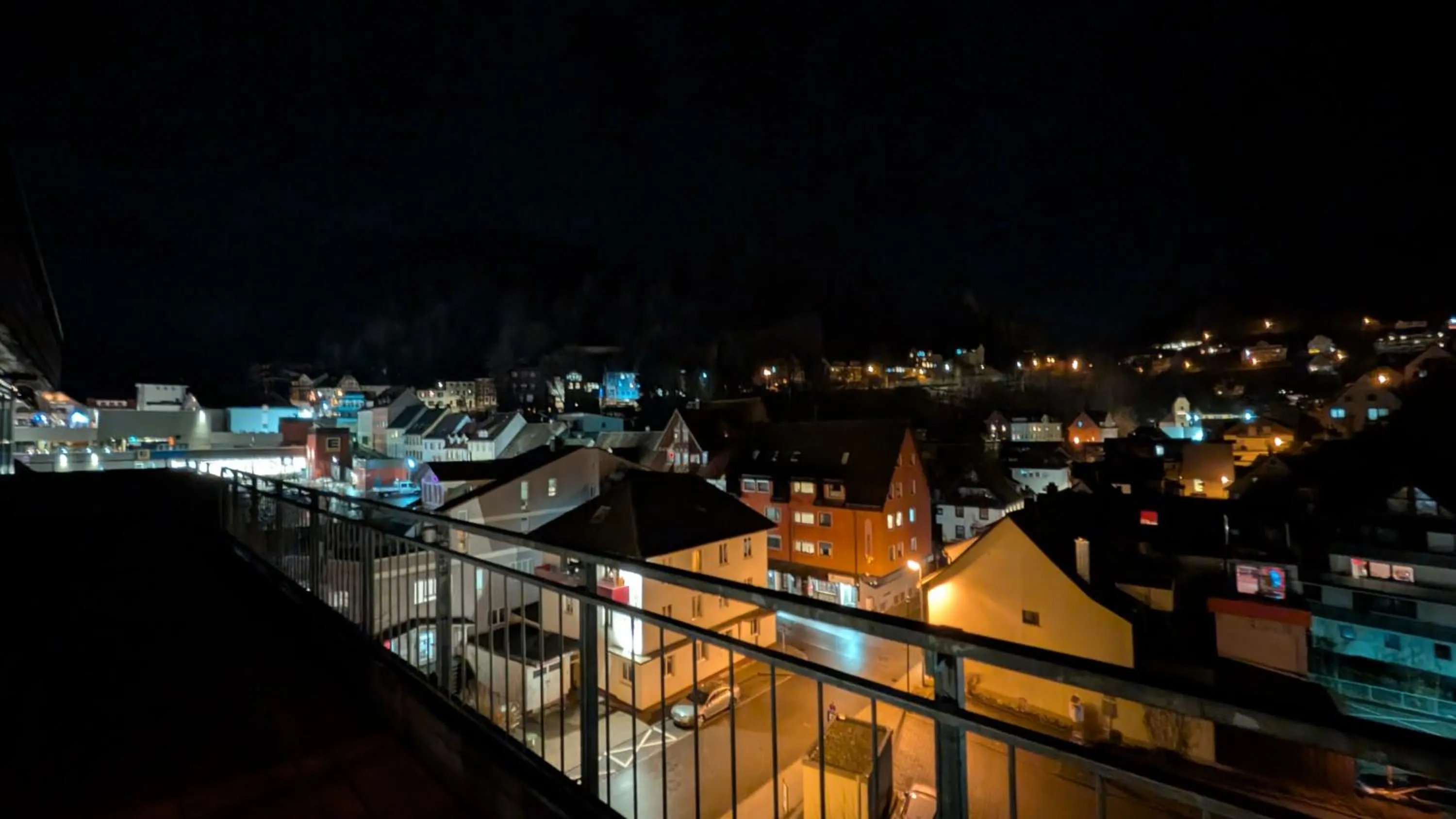 Night in Hotel Central Garni