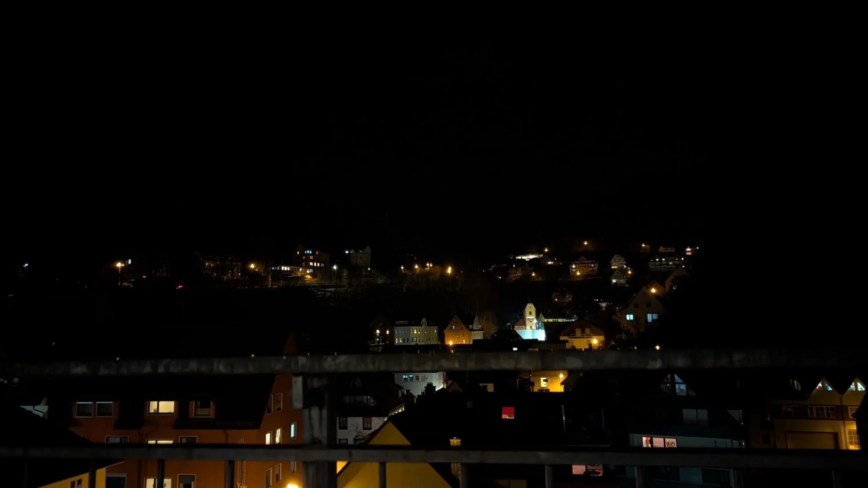 Night in Hotel Central Garni