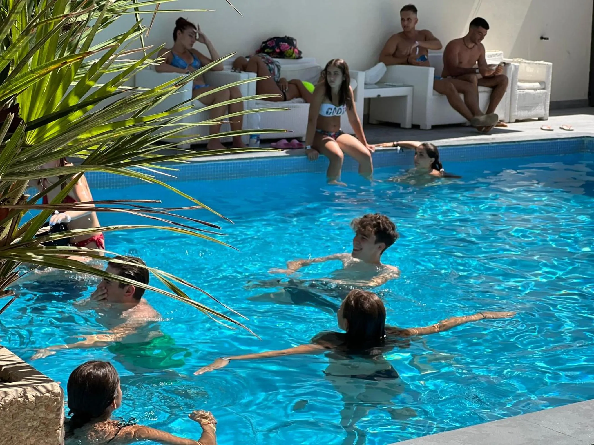 Swimming pool in Hotel Ardea