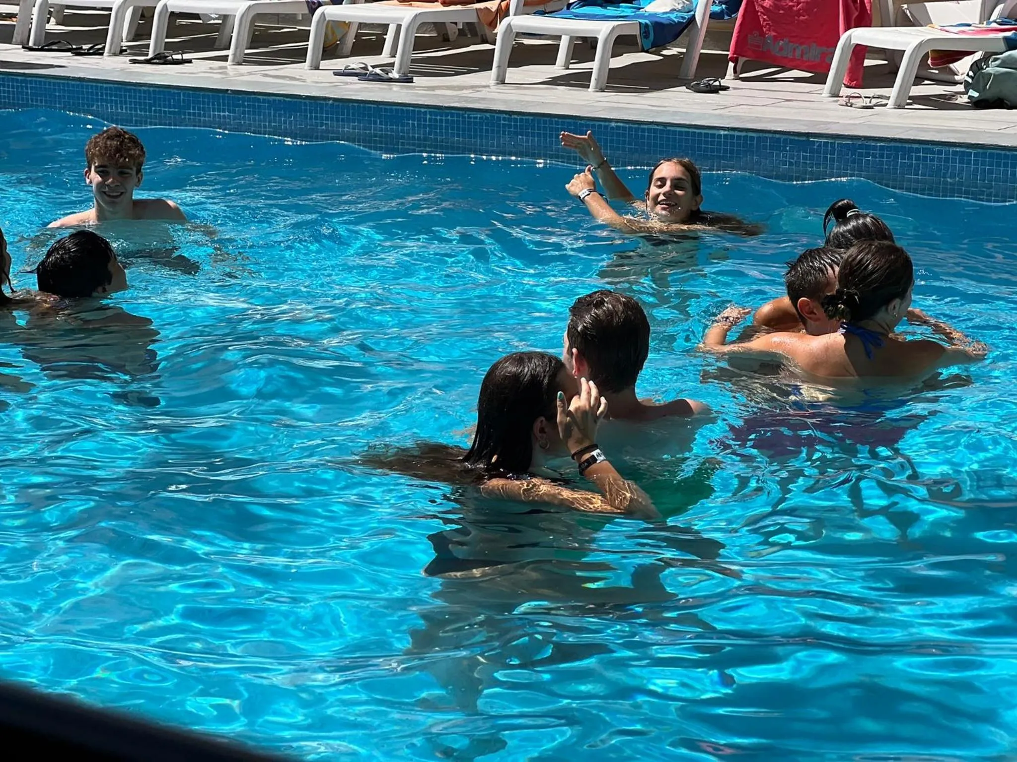 Swimming pool in Hotel Ardea