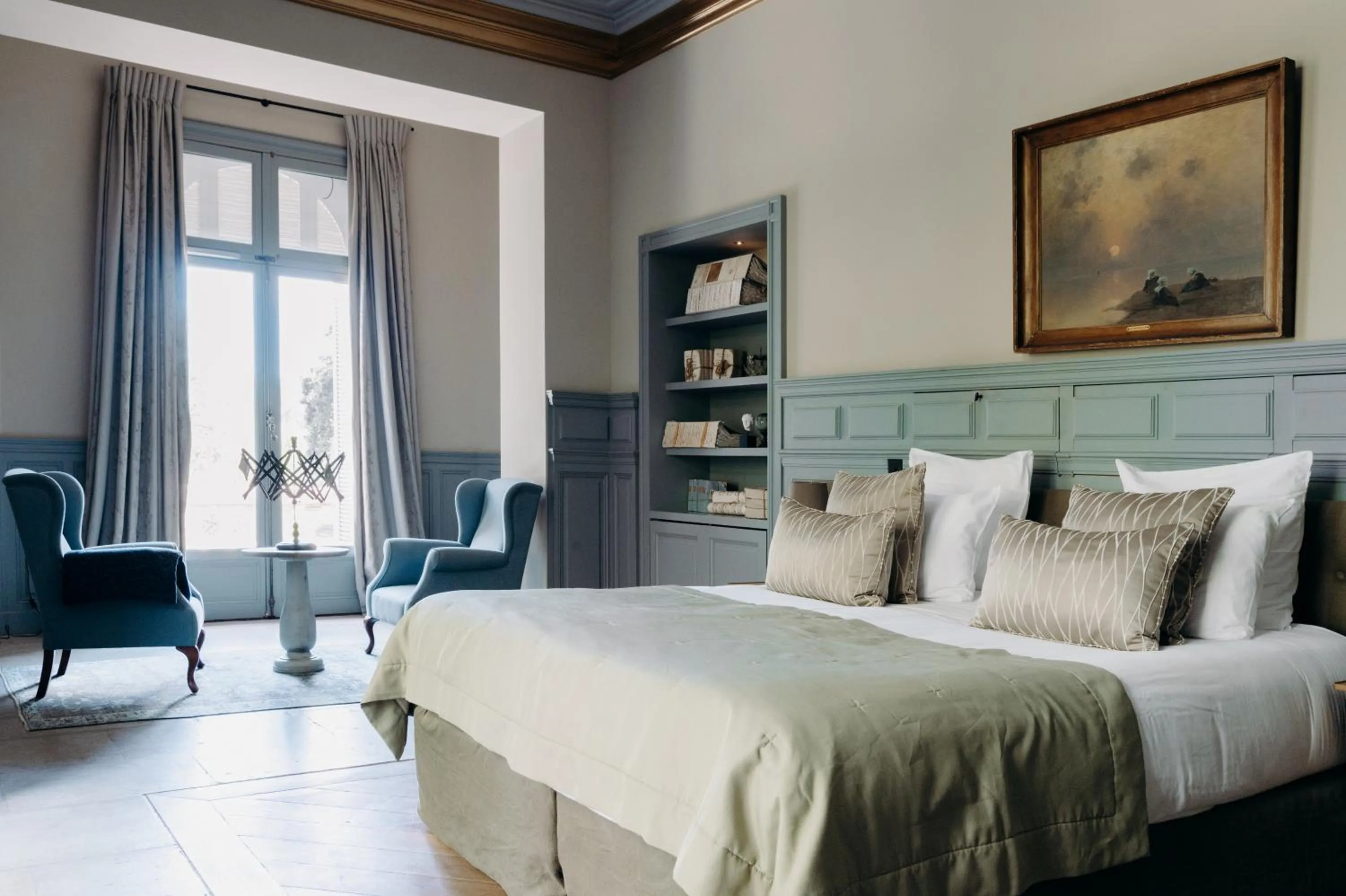 Photo of the whole room, Bed in Hôtel Domaine de Biar