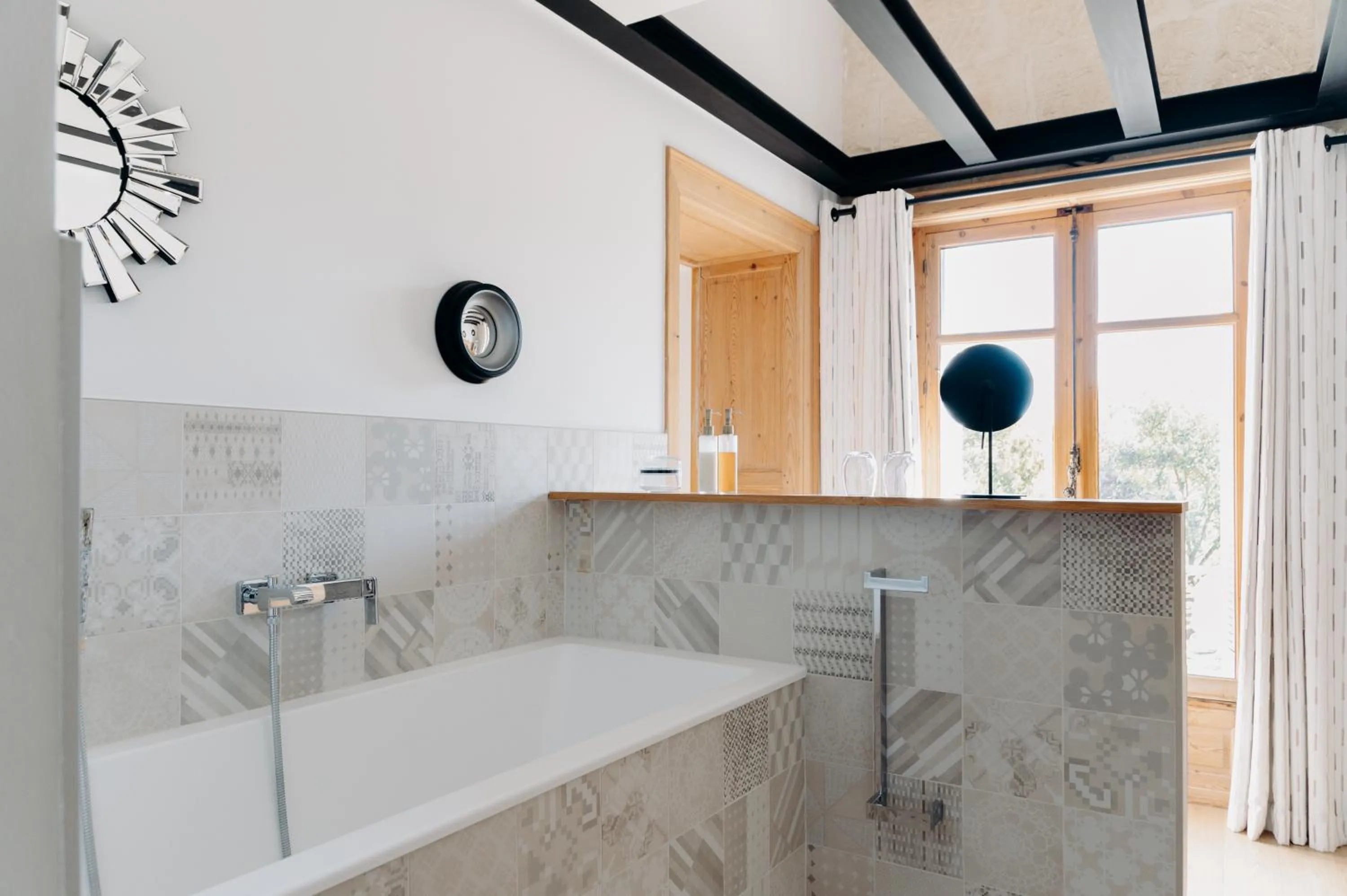 Bathroom in Hôtel Domaine de Biar