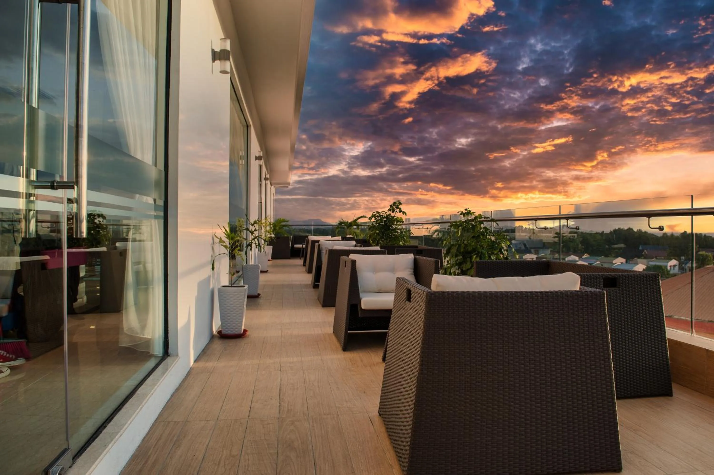 Property building in Pan Borneo Hotel Kota Kinabalu