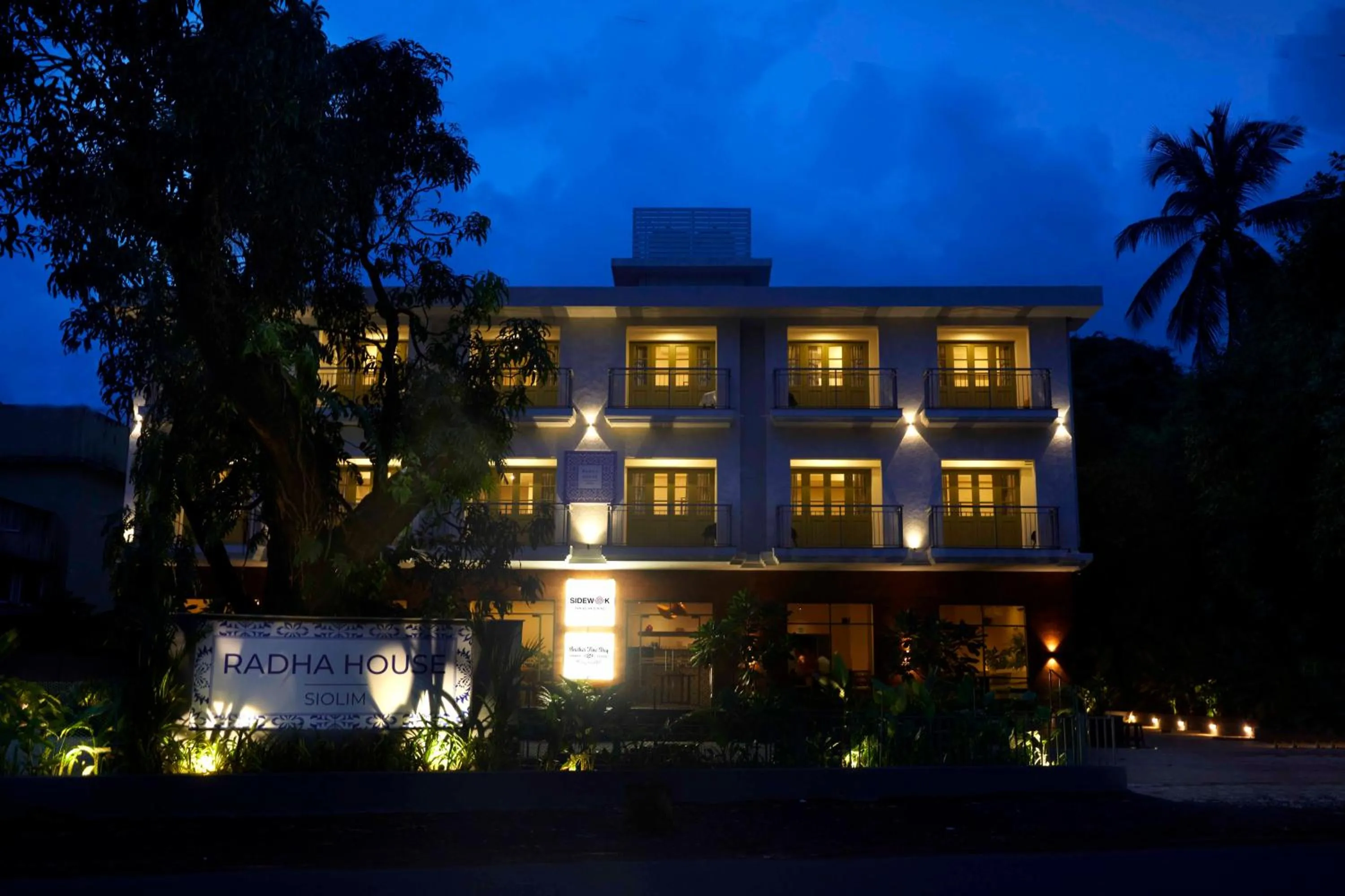 Property building in Radha House Siolim A Boutique Hotel