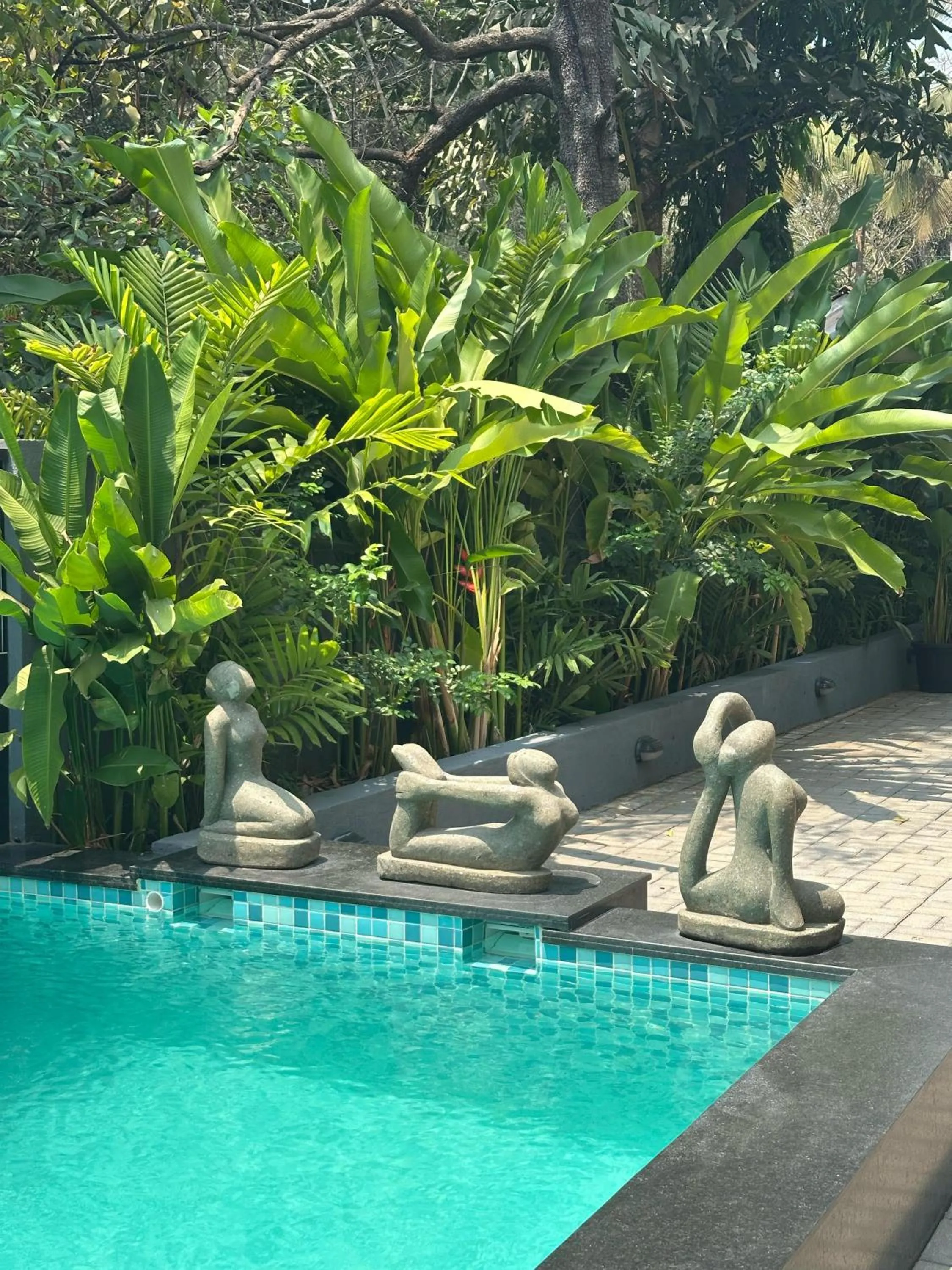 Garden in Radha House Siolim A Boutique Hotel