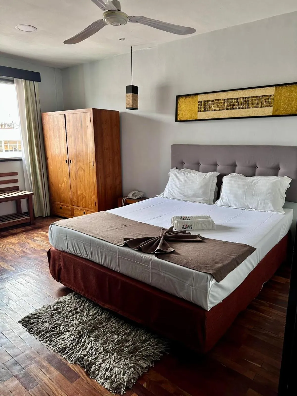 Bedroom, Bed in Sole Hotel