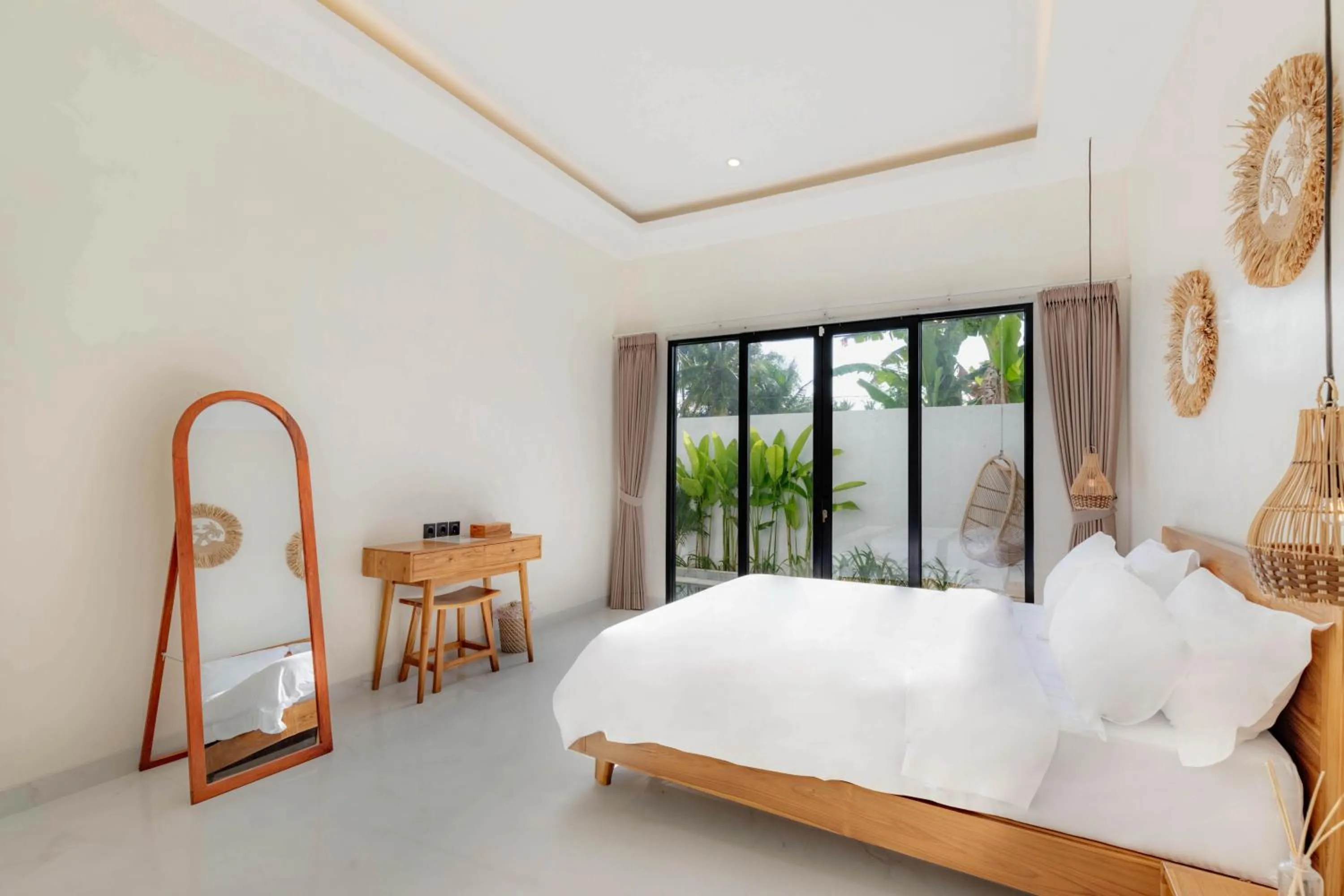 Bedroom, Bed in Villa Sardegna Ubud