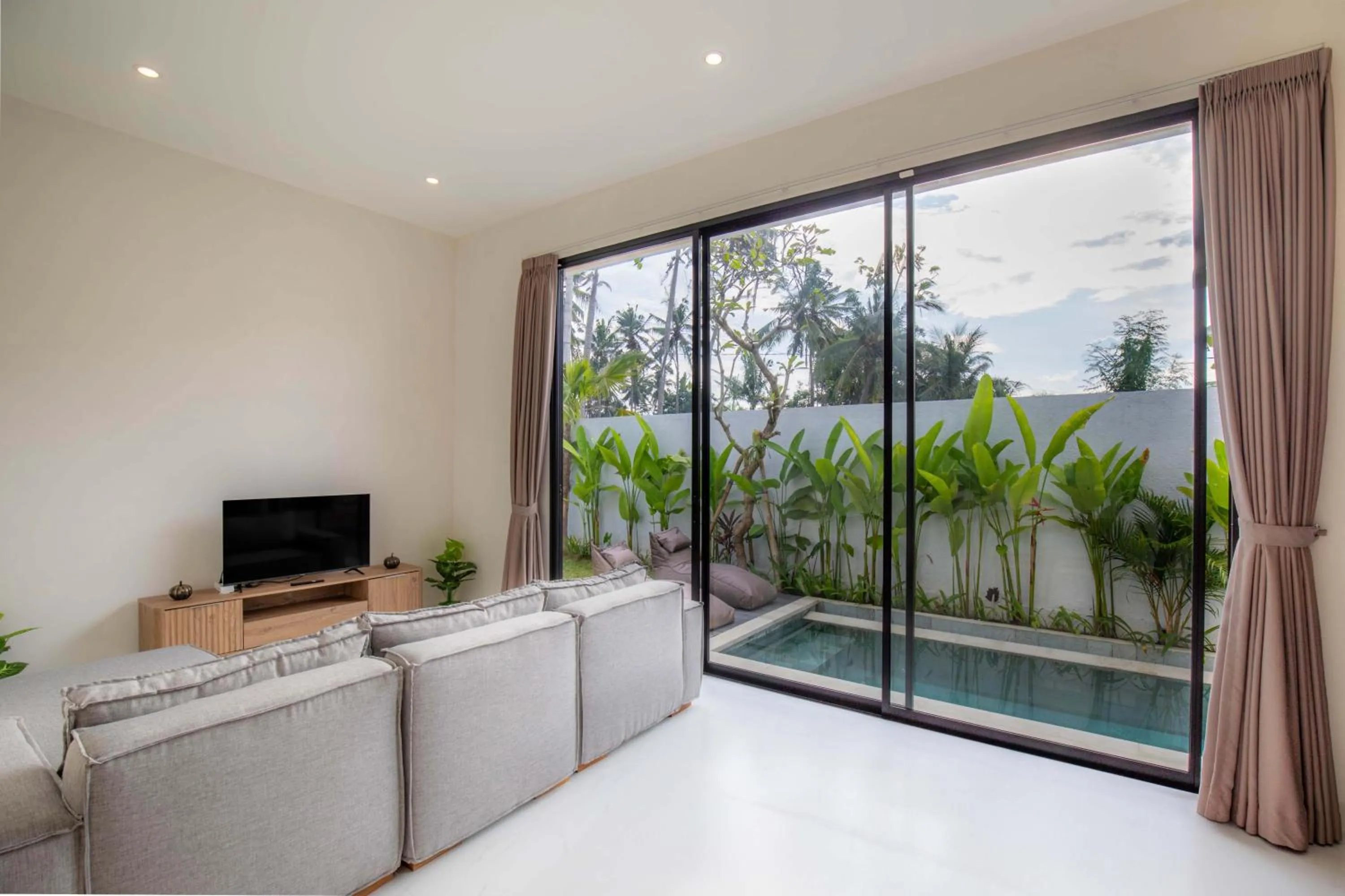 Living room in Villa Sardegna Ubud