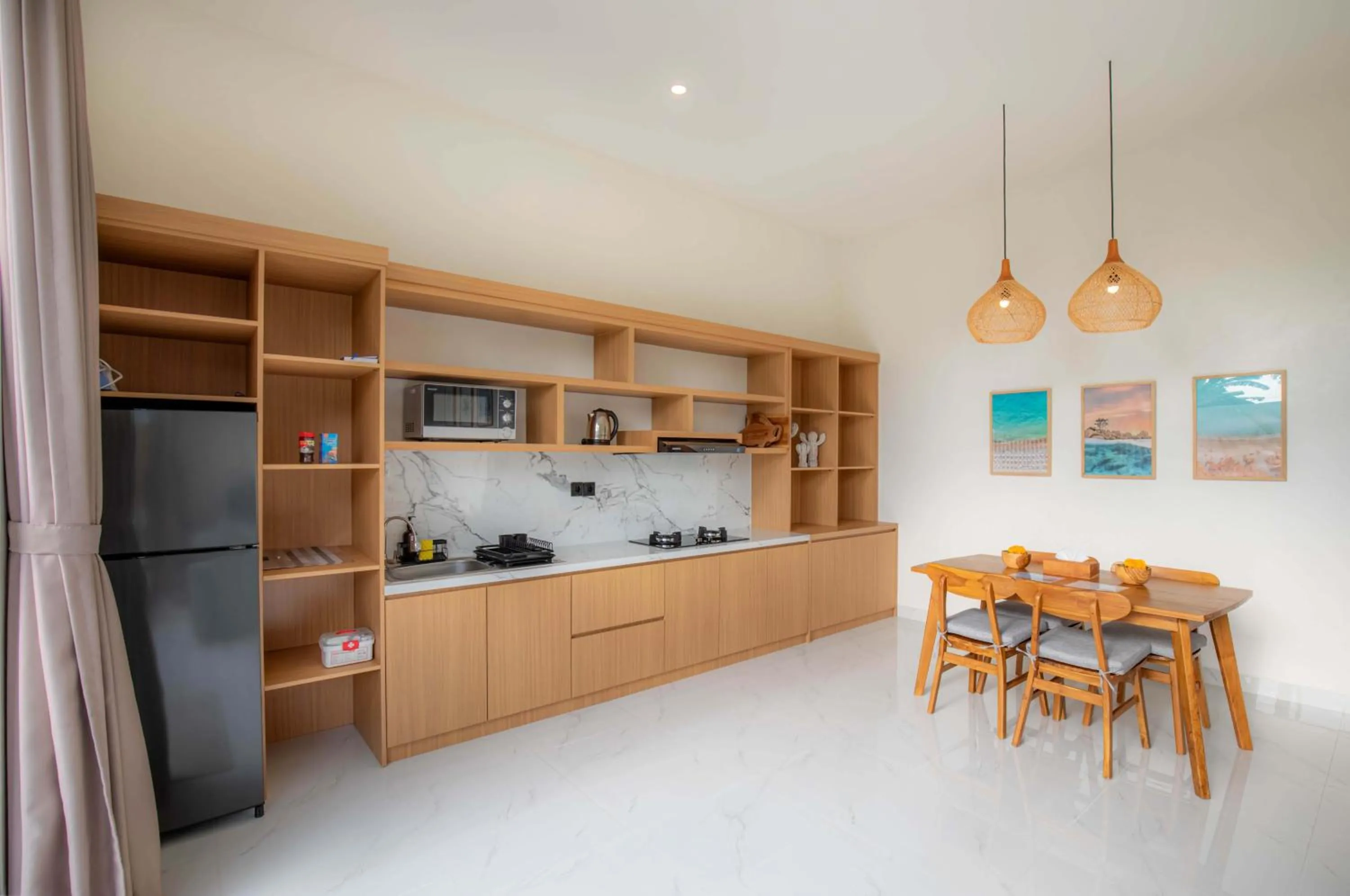 kitchen in Villa Sardegna Ubud