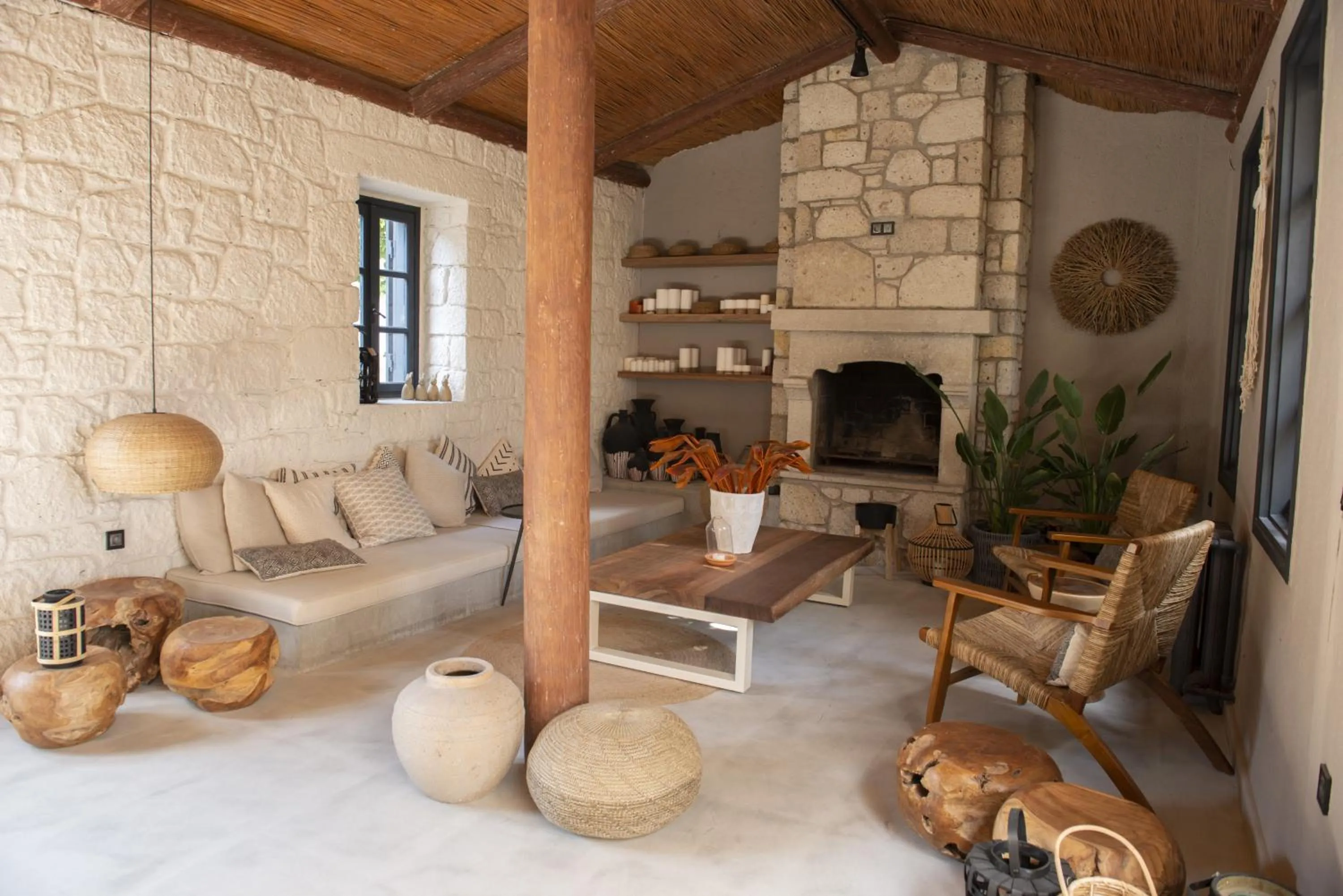 Seating area in GAIA ALAÇATI