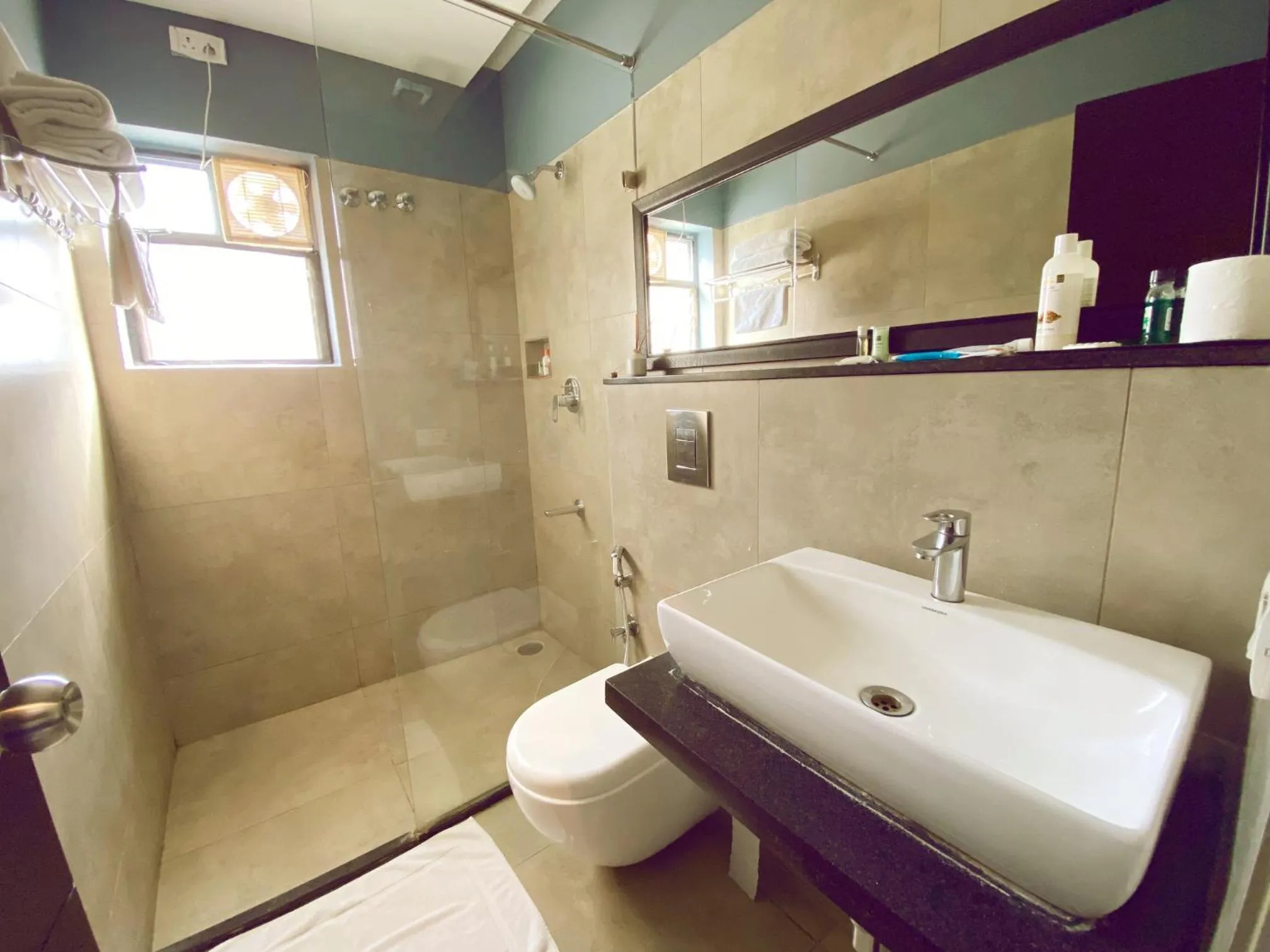 Bathroom in Aura Corporate Suites