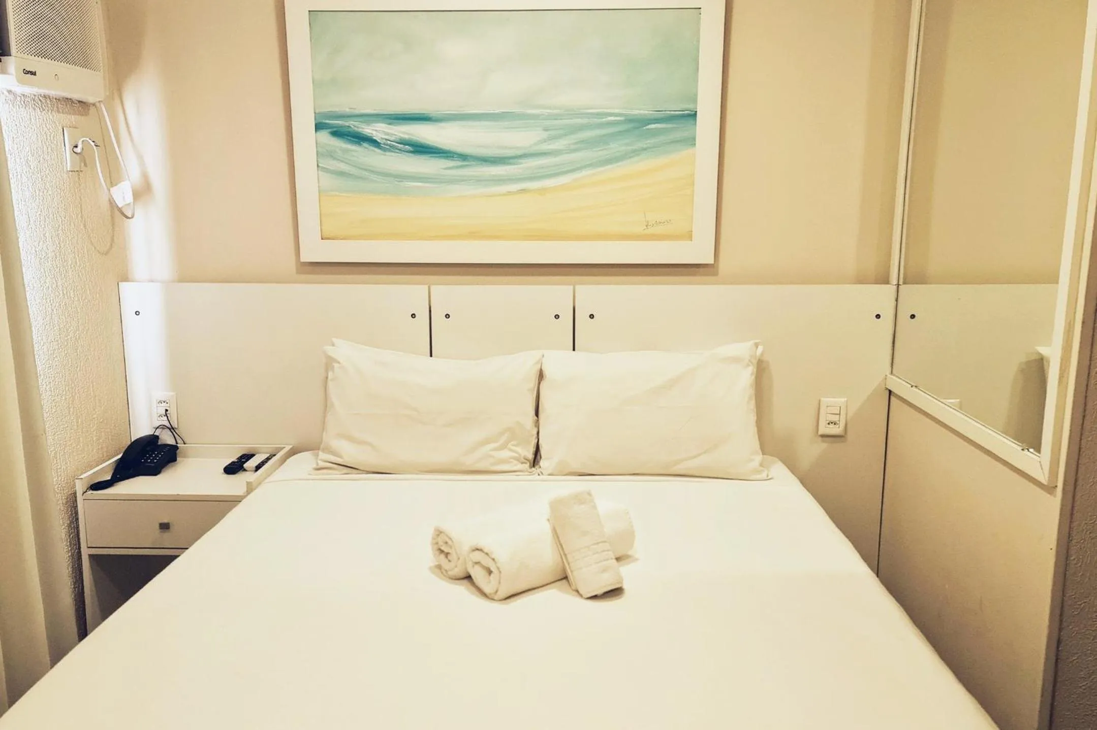 Bed in KS Beach Hotel