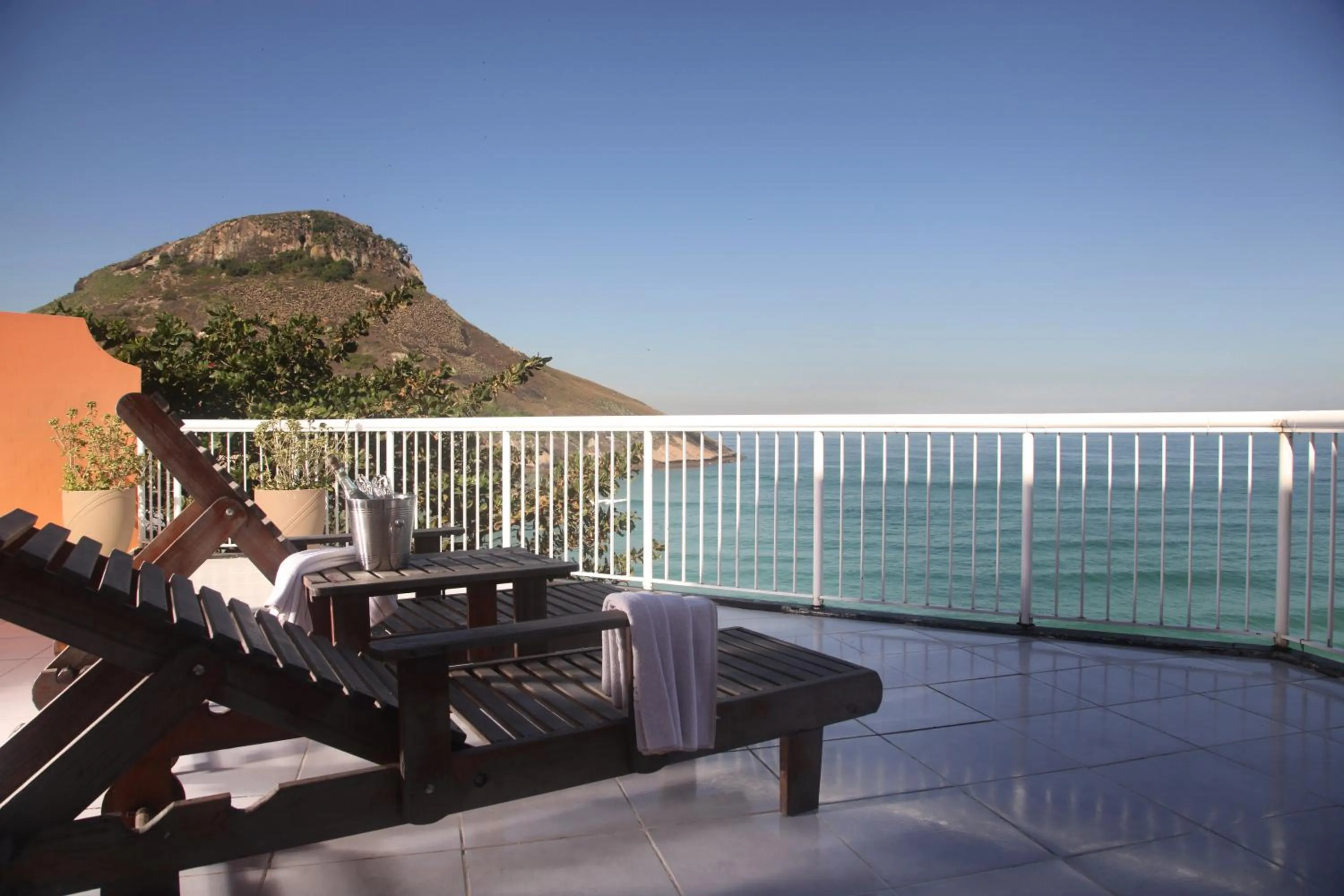 Balcony/Terrace in KS Beach Hotel