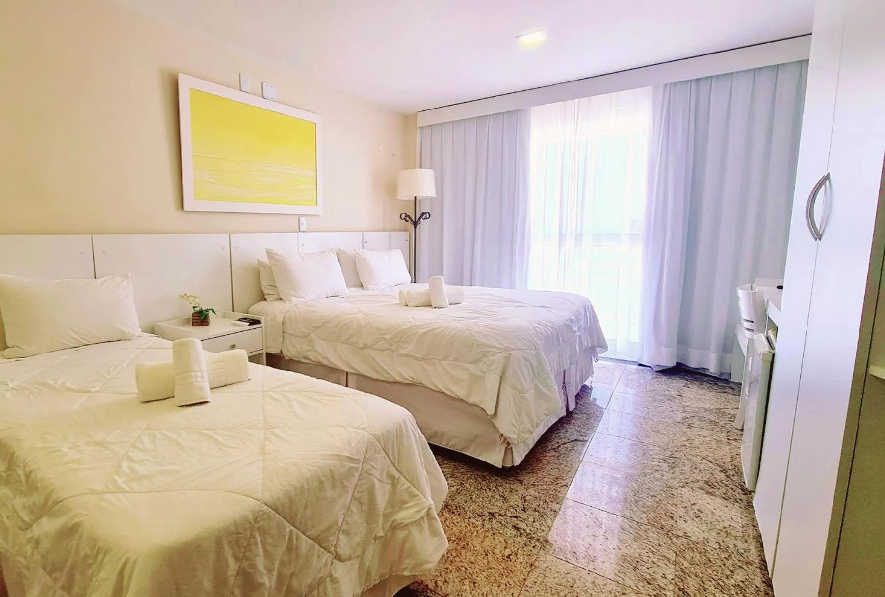 Decorative detail, Bed in KS Beach Hotel