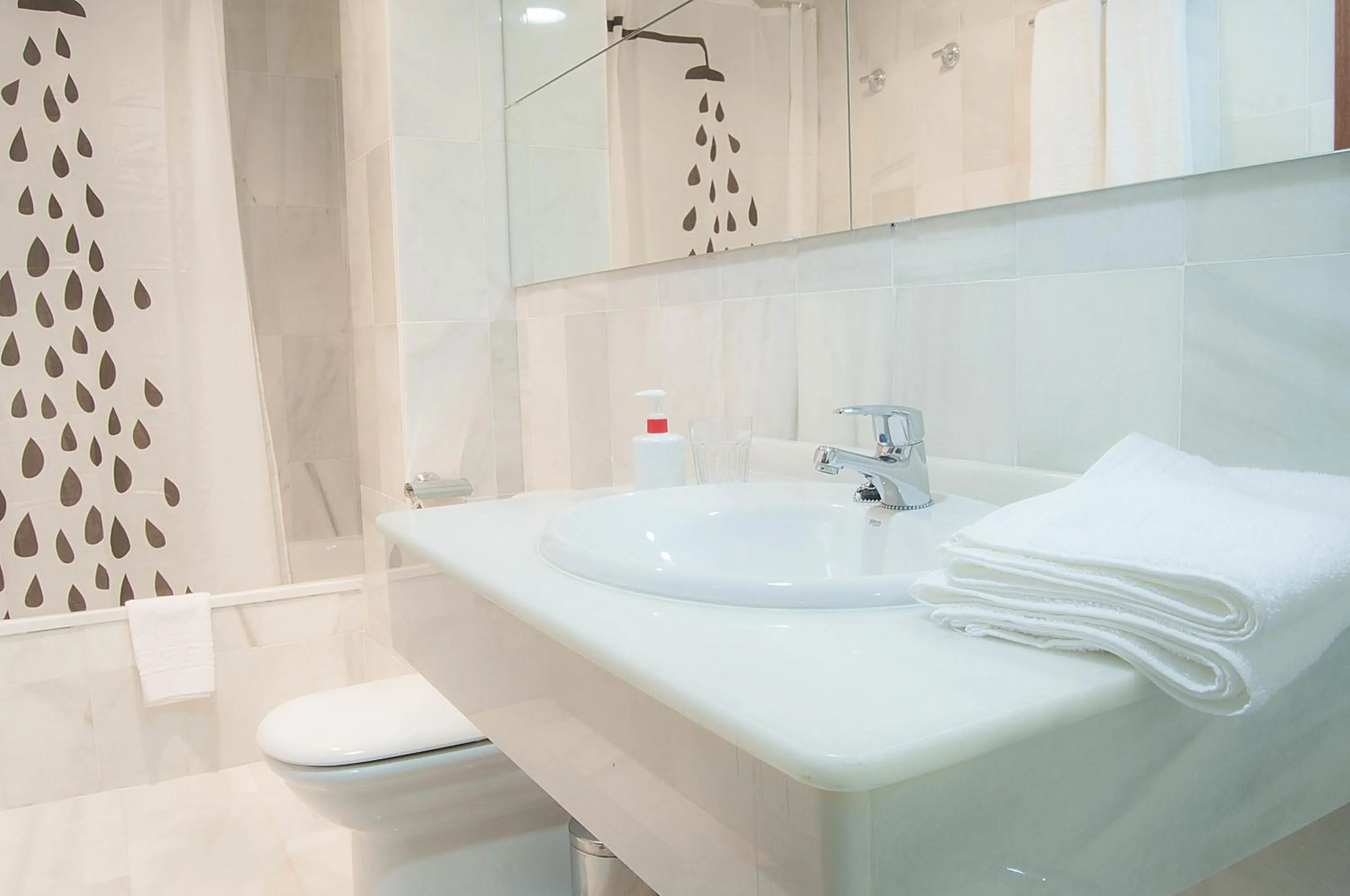 Bathroom in Apartamentos Catedral Plaza 3000
