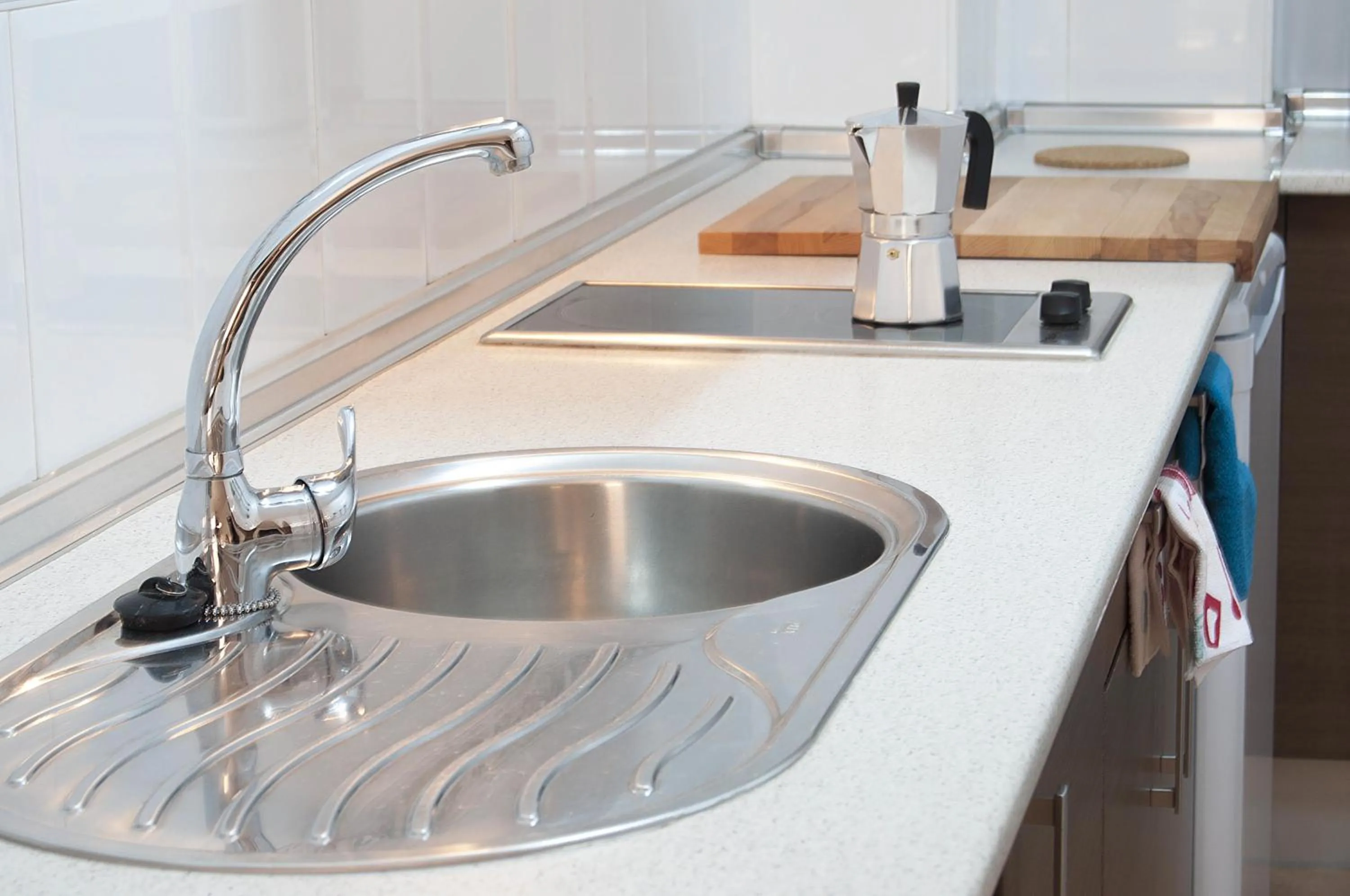 Kitchen or kitchenette in Apartamentos Catedral Plaza 3000