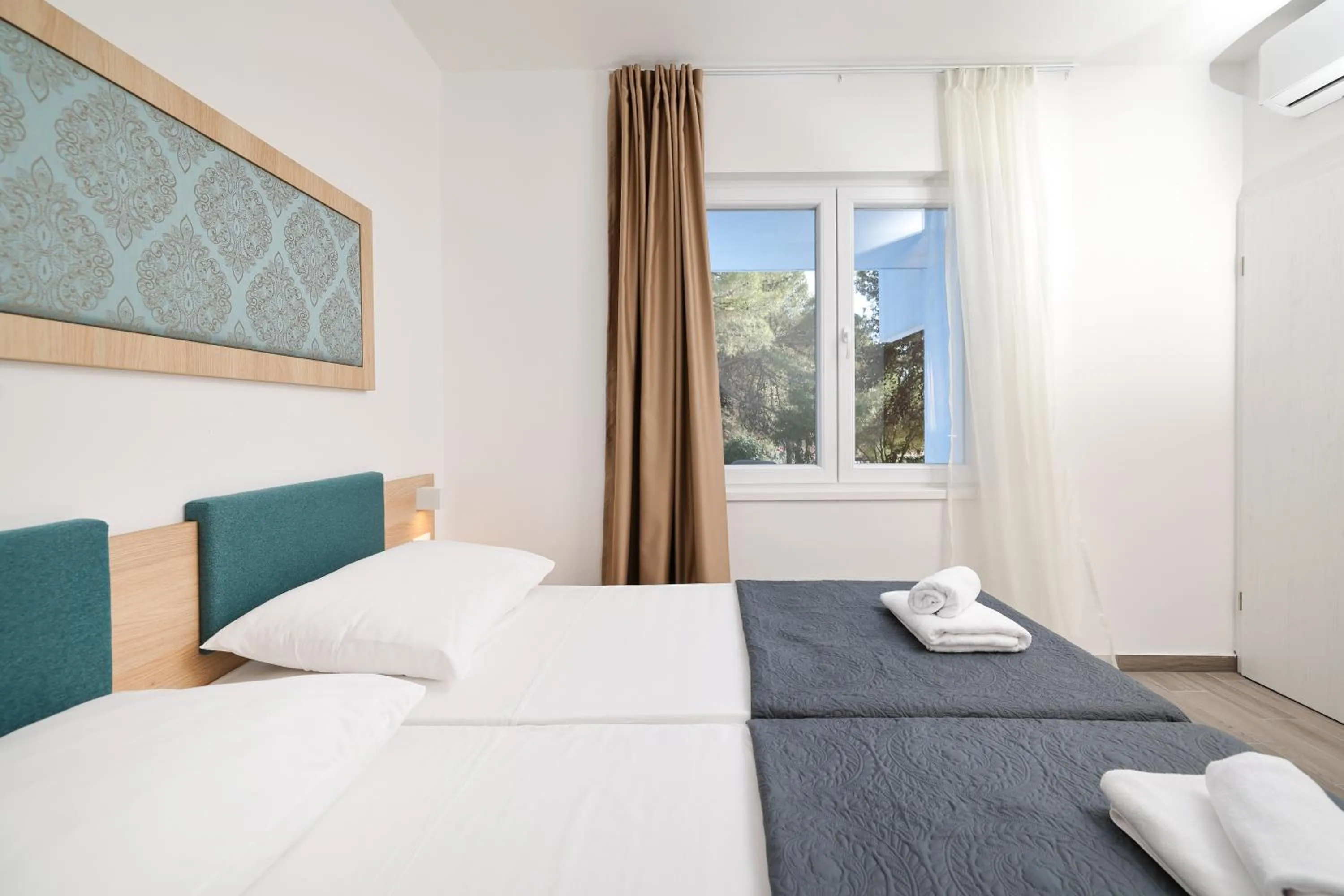 Bedroom, Bed in Apartments Medena