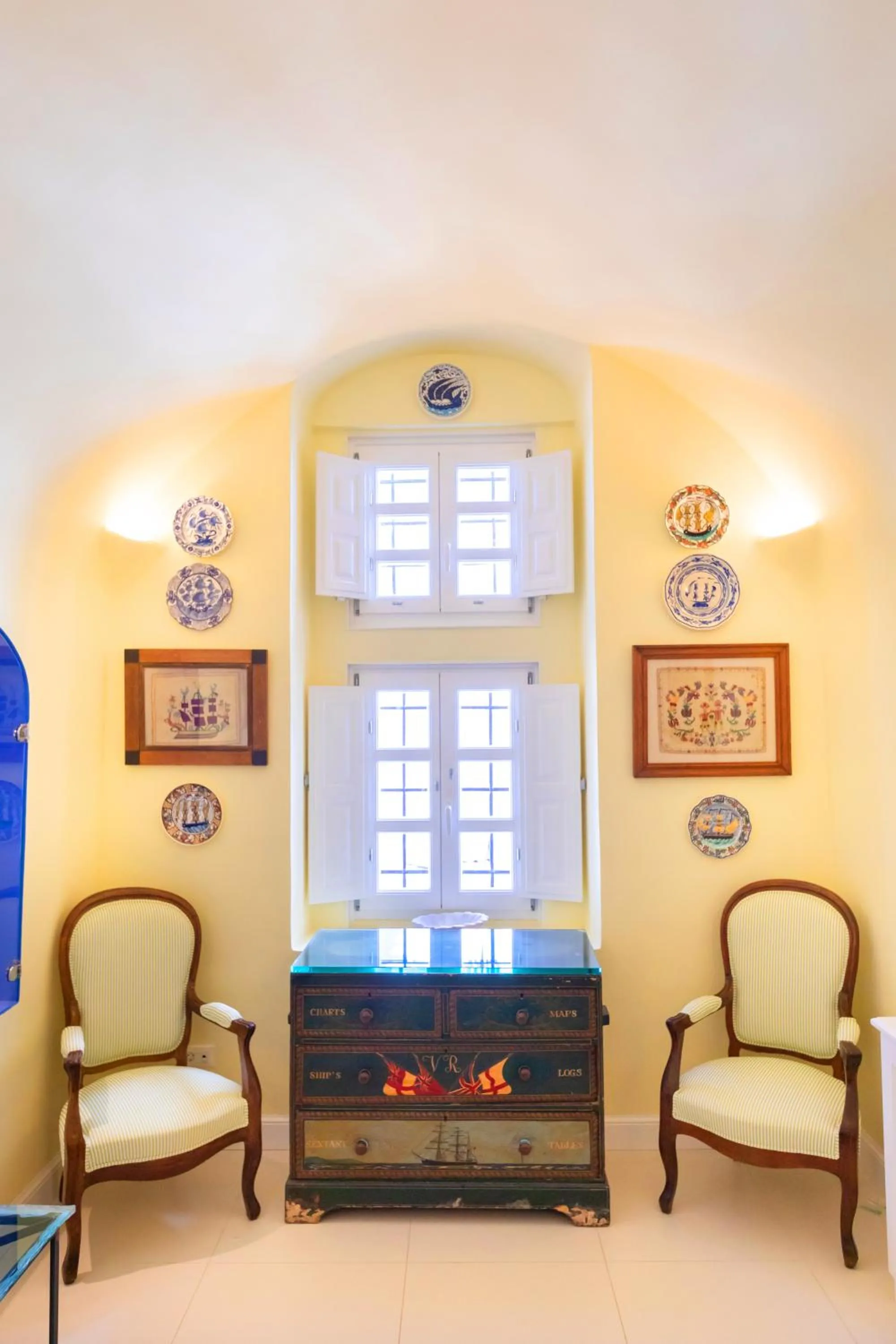 Bedroom in The Tsitouras Collection