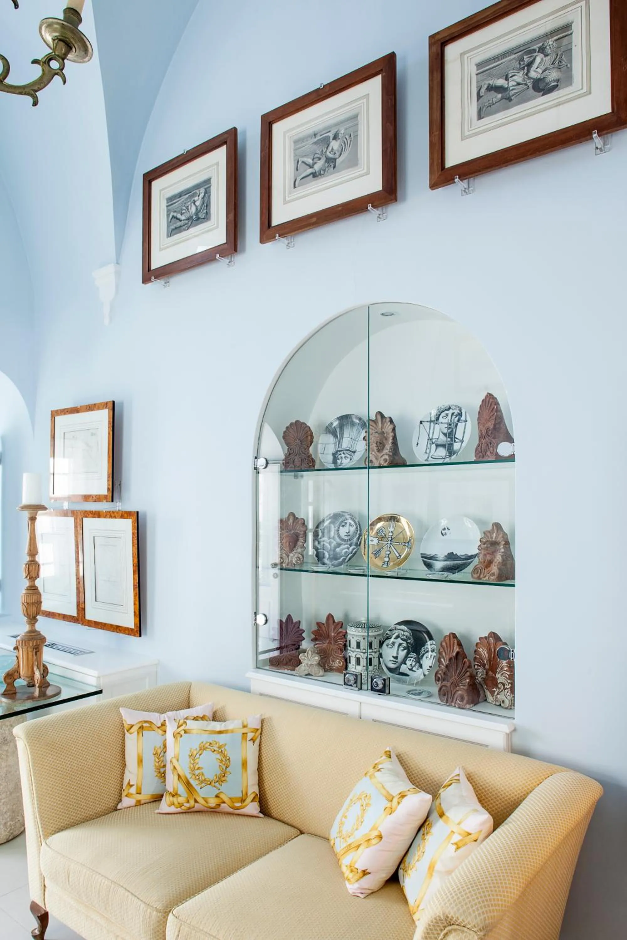 Decorative detail in The Tsitouras Collection