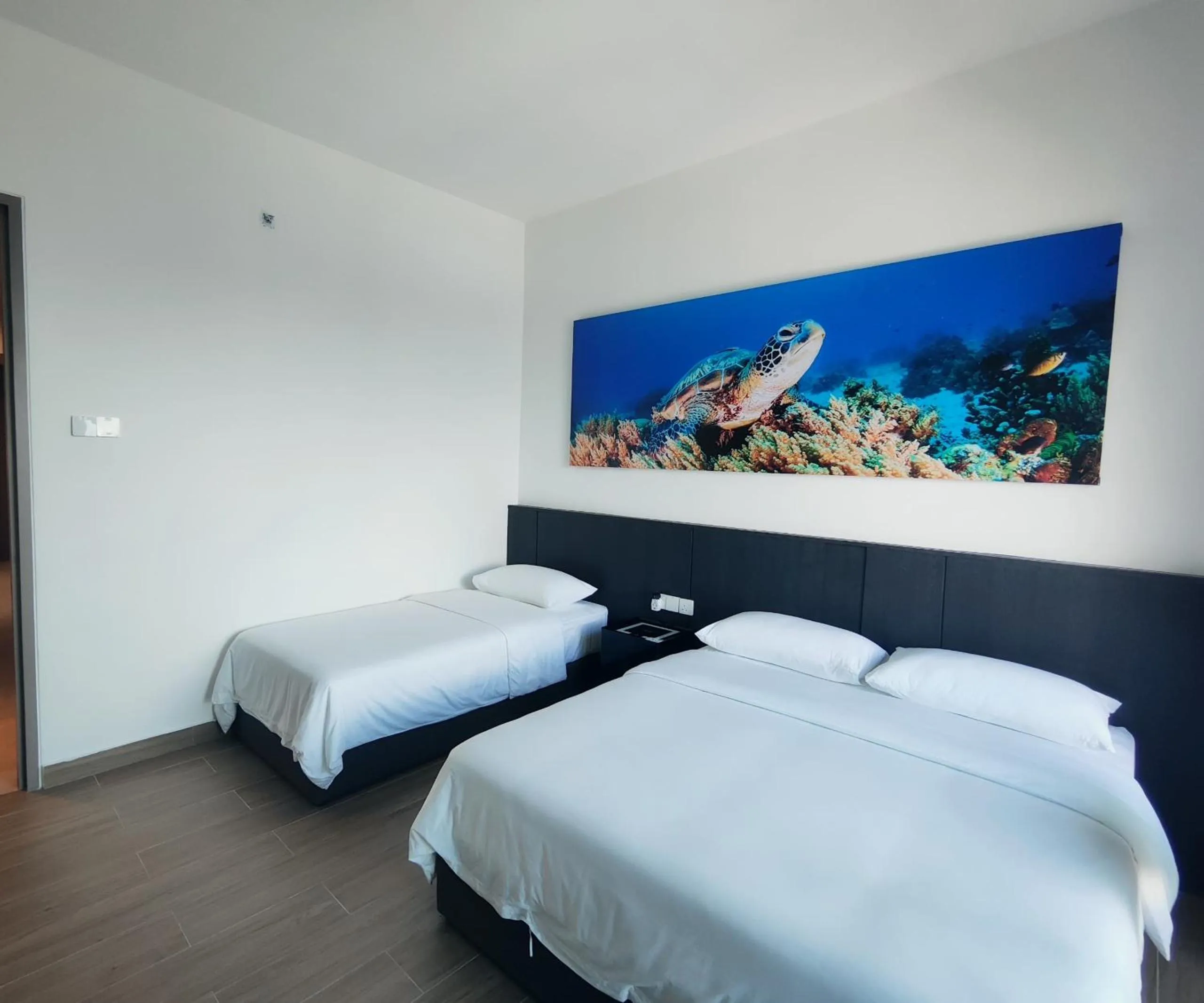 Bed in La,mer Butik Hotel