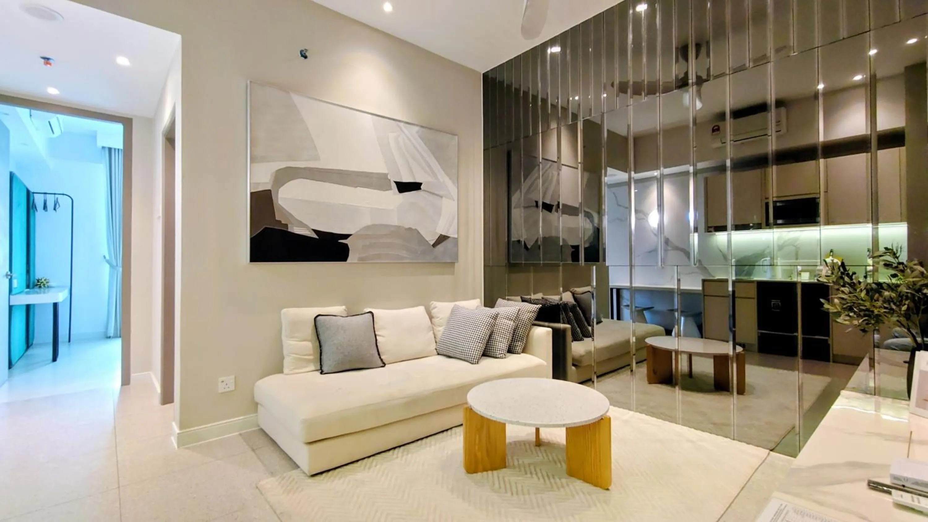 Living room in La,mer Butik Hotel