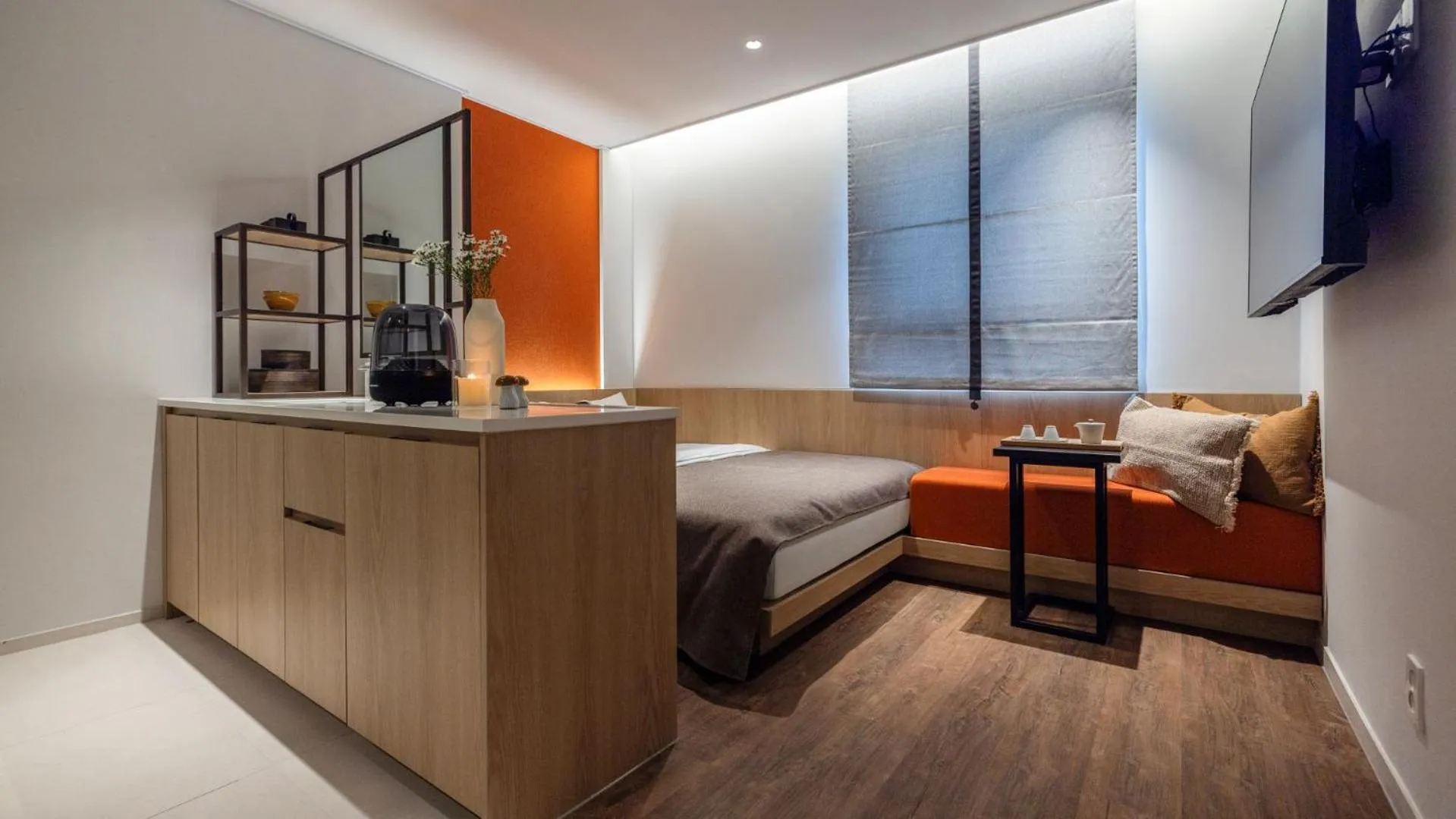 Bed in Anook Hotel and Spa Seoul Seongsu Konkuk University