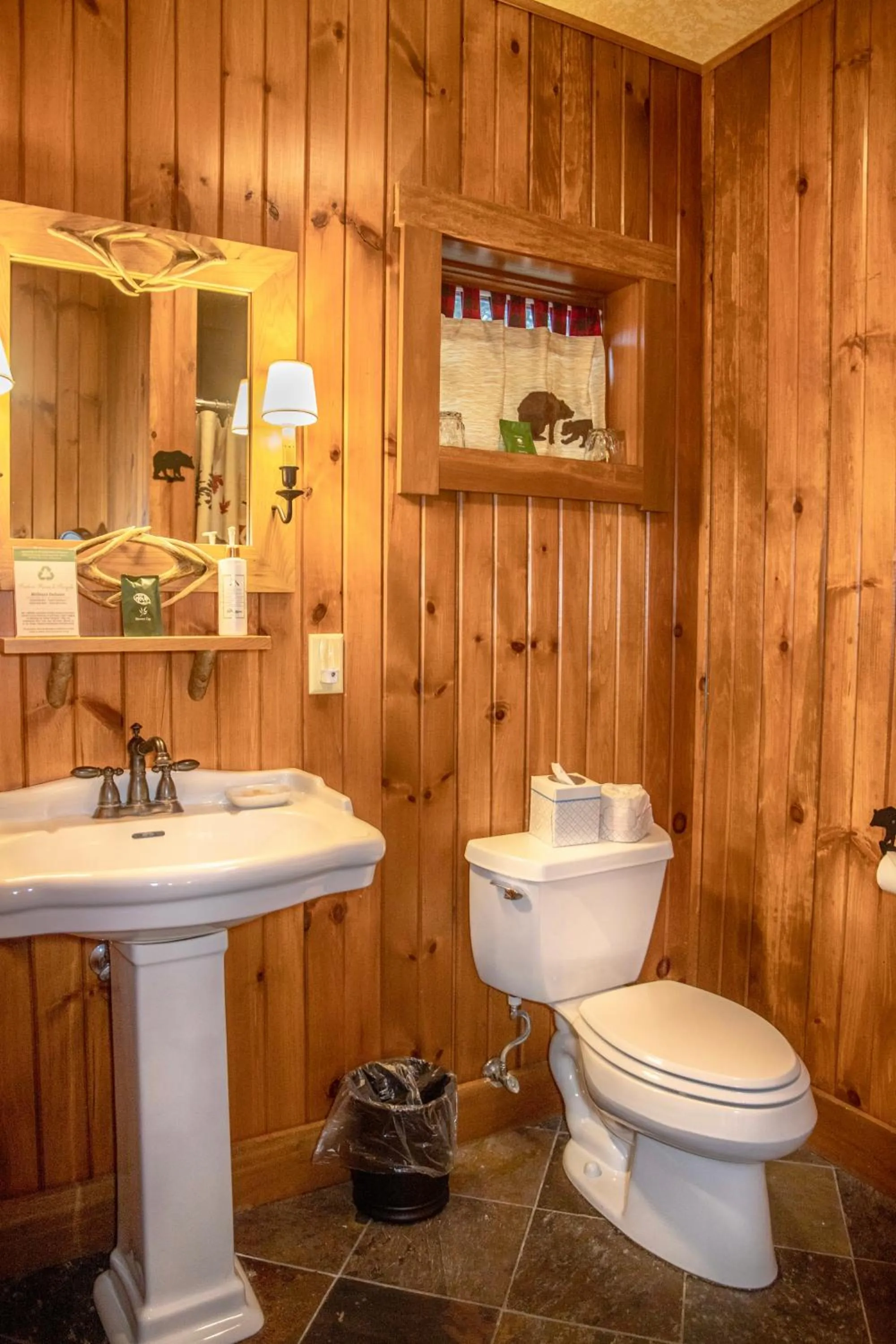 Bathroom in Finger Lakes Lodging